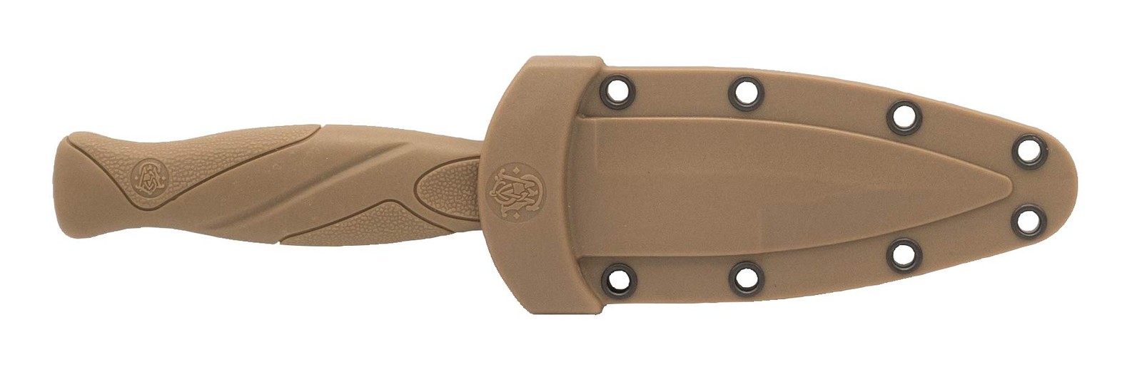 Smith & Wesson FDE 6.25in High Carbon S.S. Boot Knife 2.75in Single Edge Blade