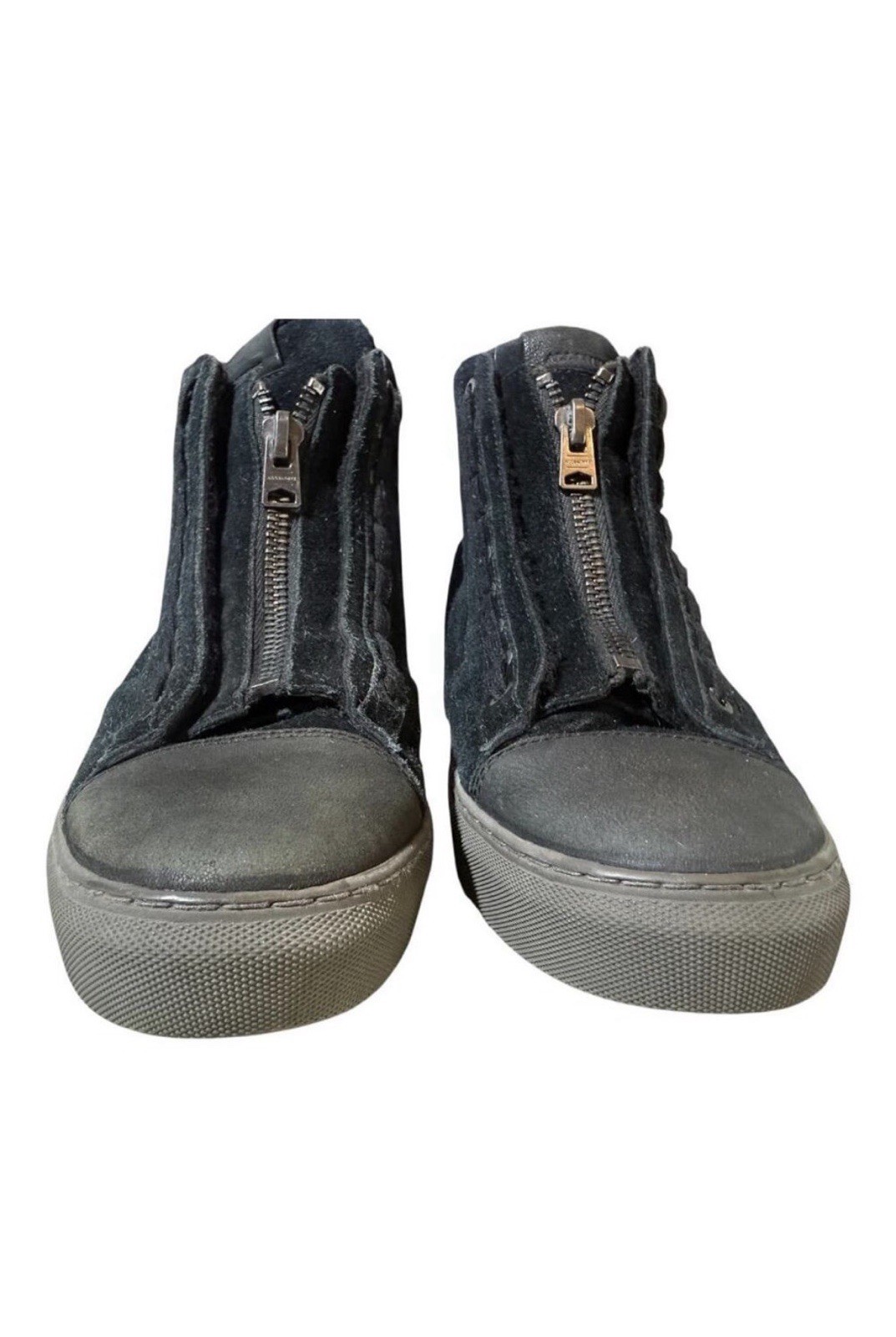 ALL SAINTS SHEARLING LINED HI TOP SNEAKER BOOT MEN SIZE 43 US 10
