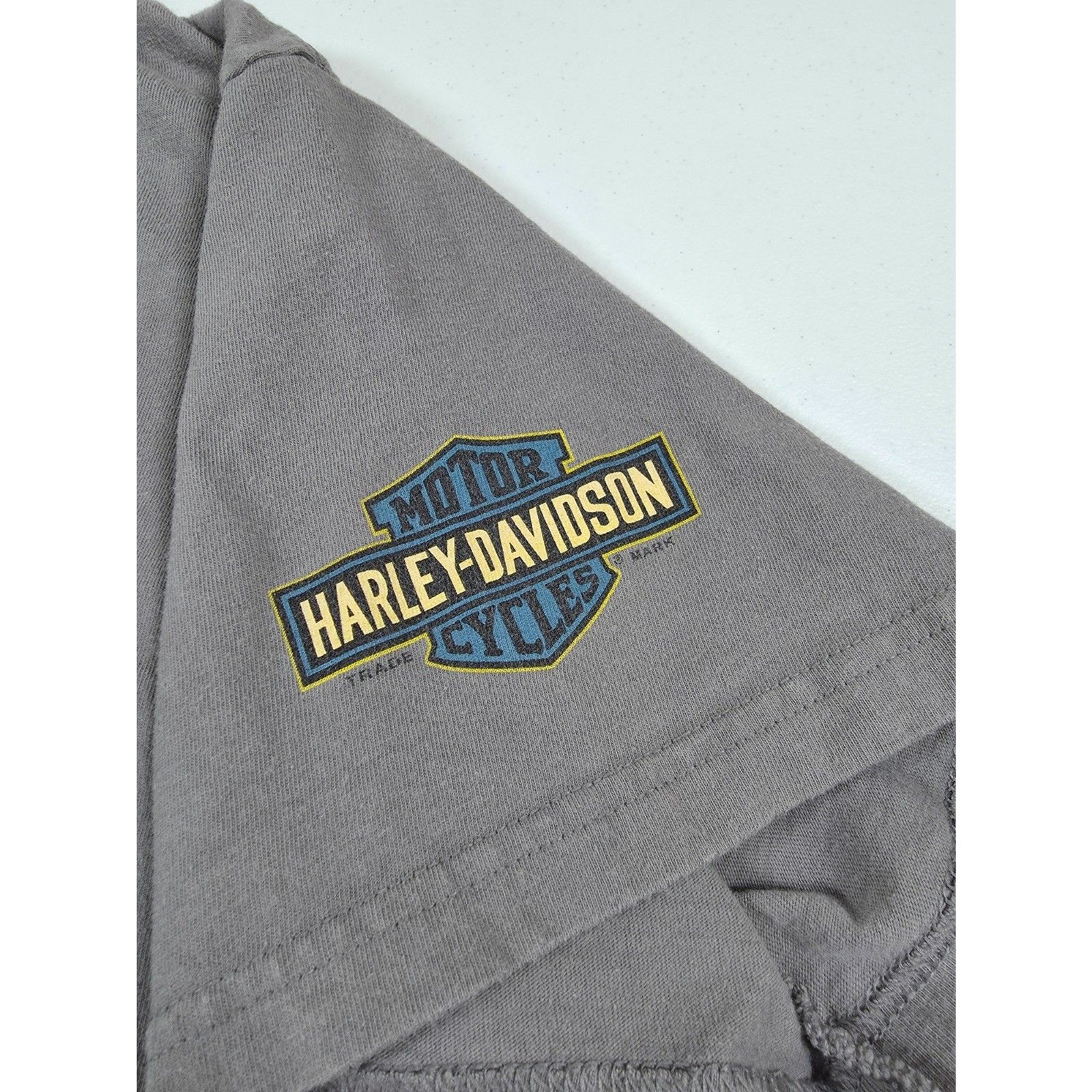 2009 Harley-Davidson Lombardi’s Staten Island New York Graphic T-Shirt XL Gray