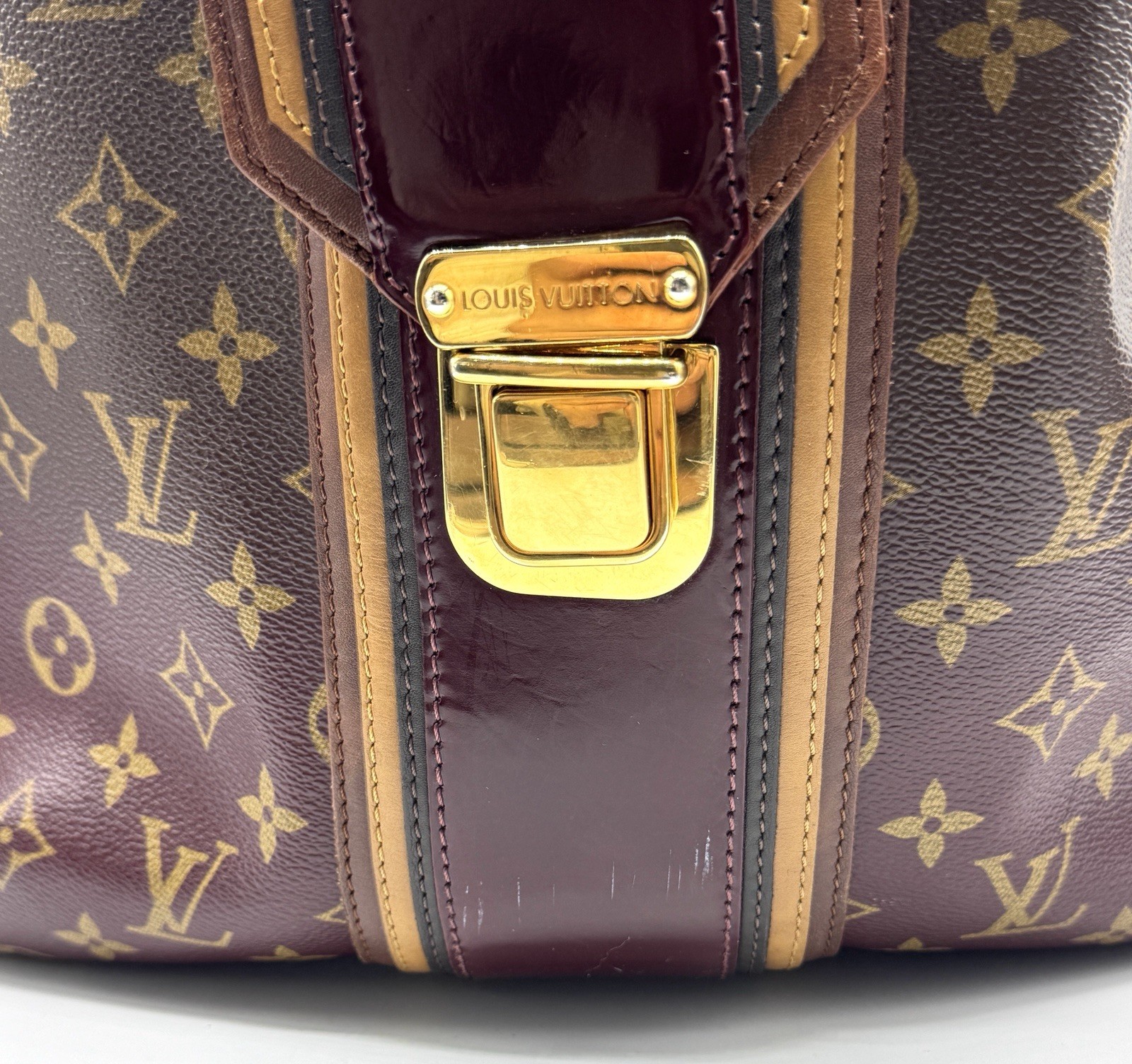 Authentic Louis Vuitton ARTSY Monogram Mirage Musette Brown M40249