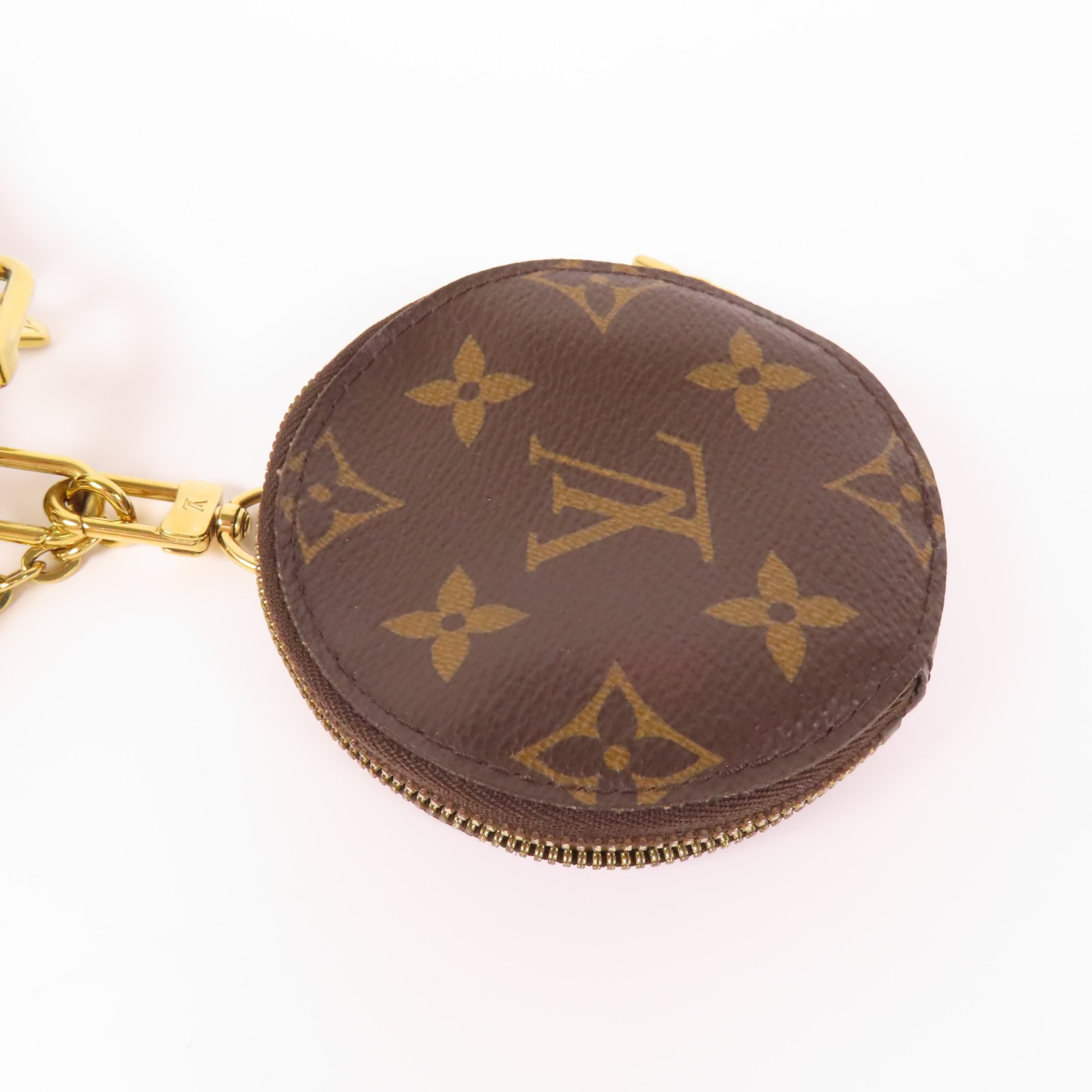 LOUIS VUITTON LV GHW Multi Pochette Accessoires 2 Way Bag M44840 Monogram Brown