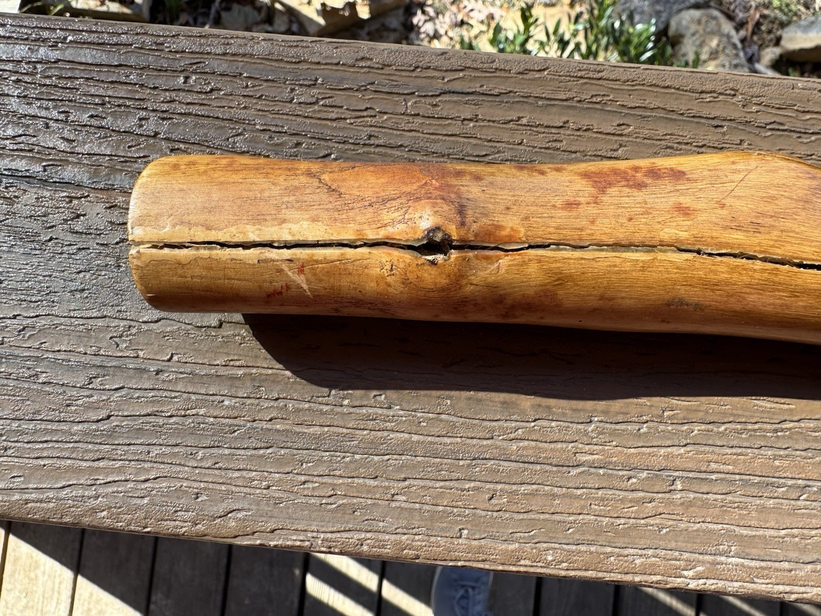 Vintage Handmade TWISTED Walking/Hiking Stick 45 Inches Tall Smoky Mountains