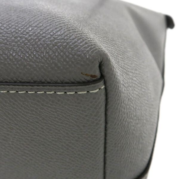 Coach Gallery Leather Tote Bag Handbag Leather Gray F79608