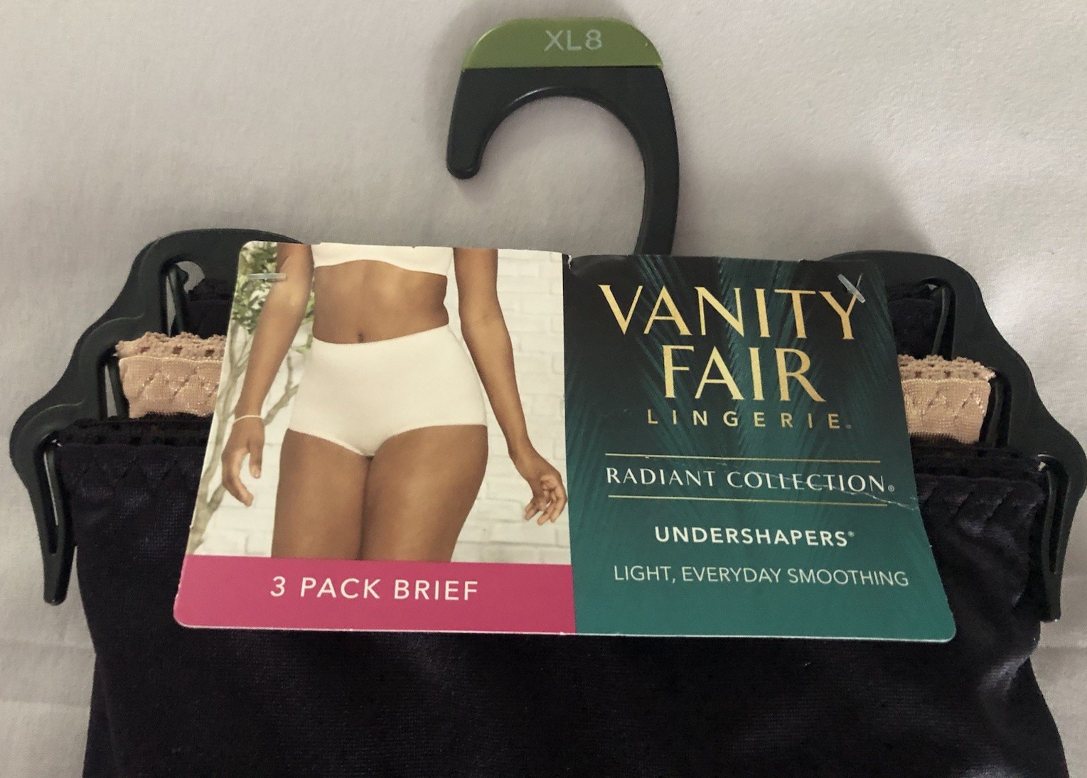 Vanity Fair Radiant Undershapers Light Control Everyday Smoothing 3 Pk Sz XL/8