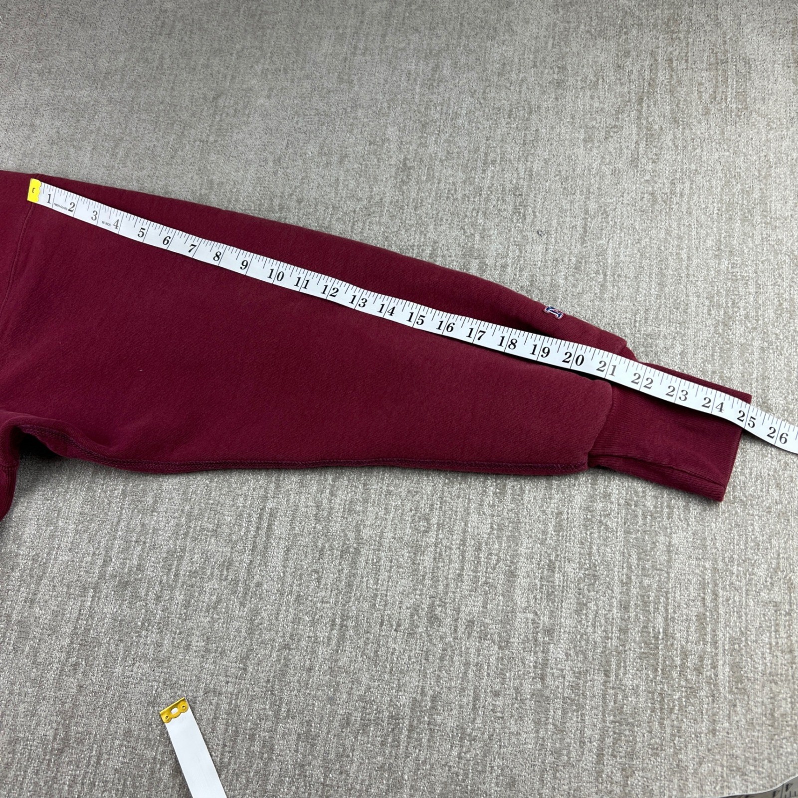 MV Sport Proweave Sweatshirt Mens L Maroon Montana Grizzlies Reverse Weave 90s