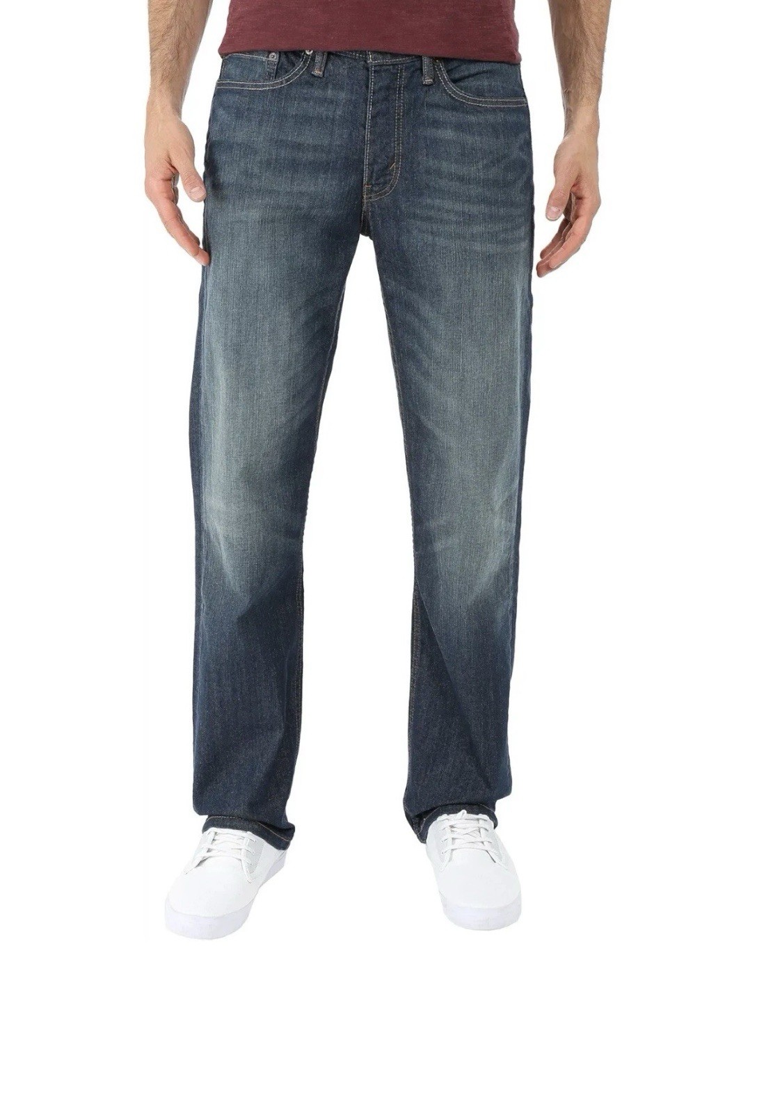 Levi’s Men’s 514 Straight Fit Jeans Midnight Stretch 30W x 30L 005140403
