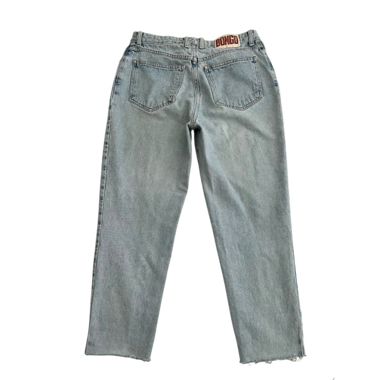 Vintage Bongo Jeans High Rise Light Wash Women’s Size 30 Size 10 Juniors Size 13