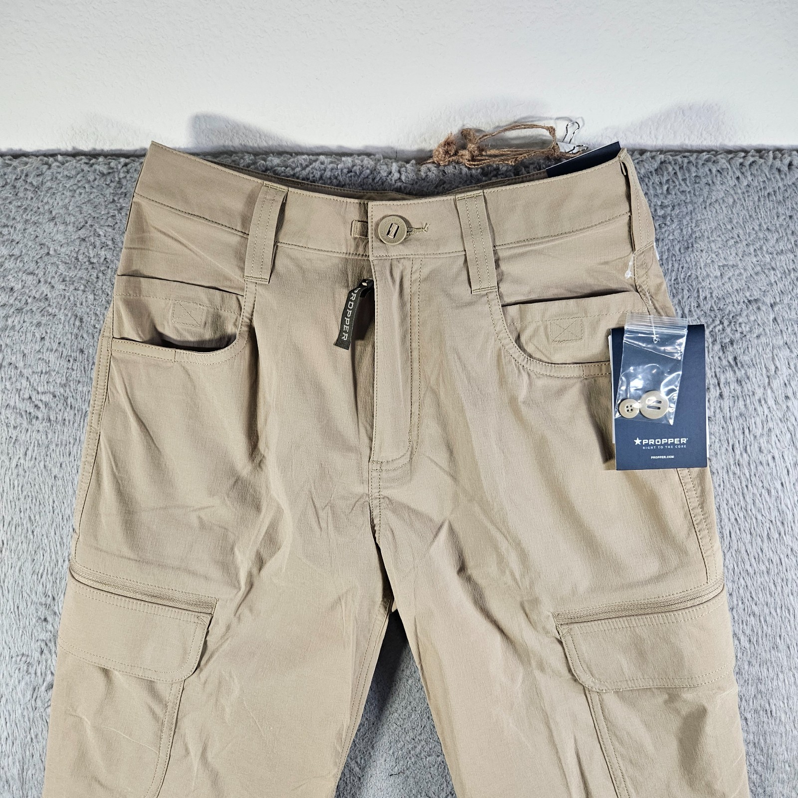 NEW Propper Lightweight Tactical Pants Women Khaki Size 2 Inseam 34