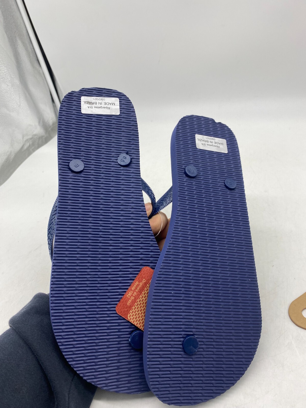 Havaianas Hype Navy Blue Flip Flops Men’s Size 13 US – 45/46 BR