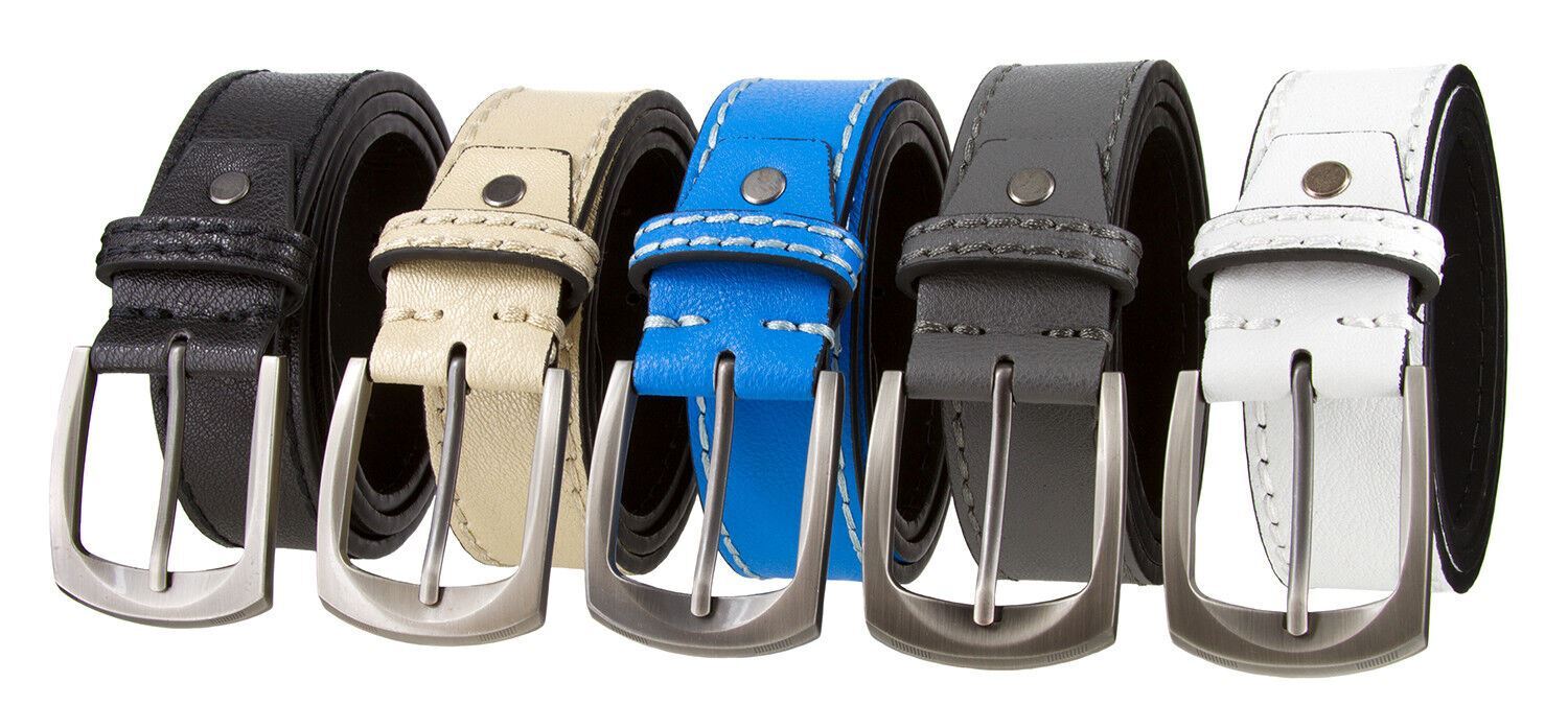 Cable Genuine Leather Casual Jean Belt Golf Belt 1-1/2″ Wide