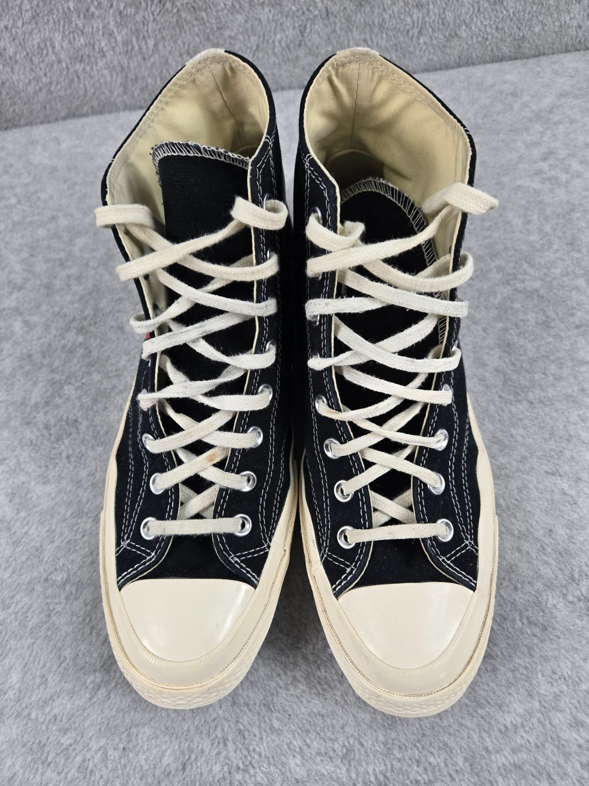 Converse 70 Hi Comme Des Garcons Play Mens 10.5 Chuck Taylor All Star Sneakers