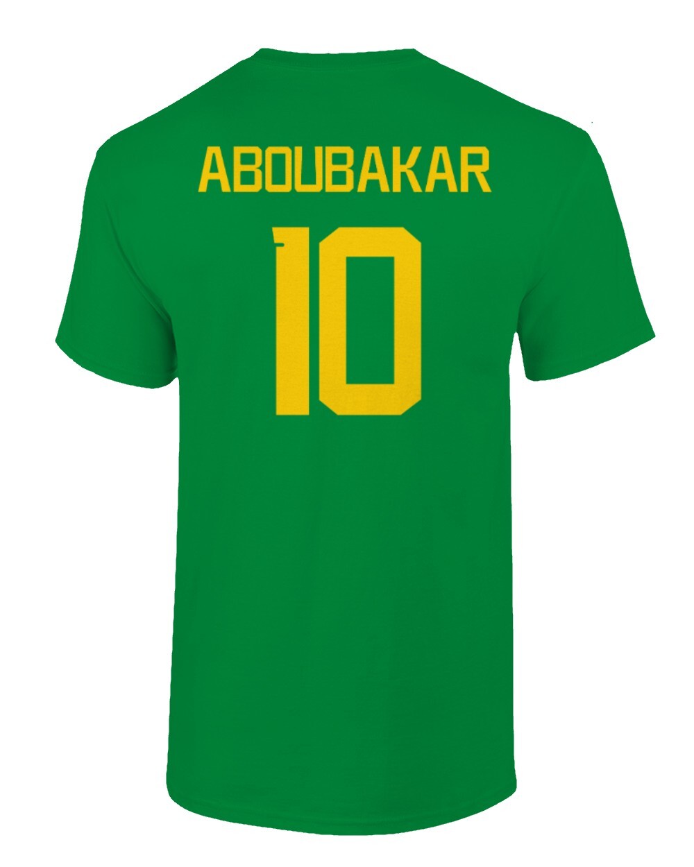 Cameroon Soccer #10 Vincent Aboubakar World Football Adult and Youth T-Shirt