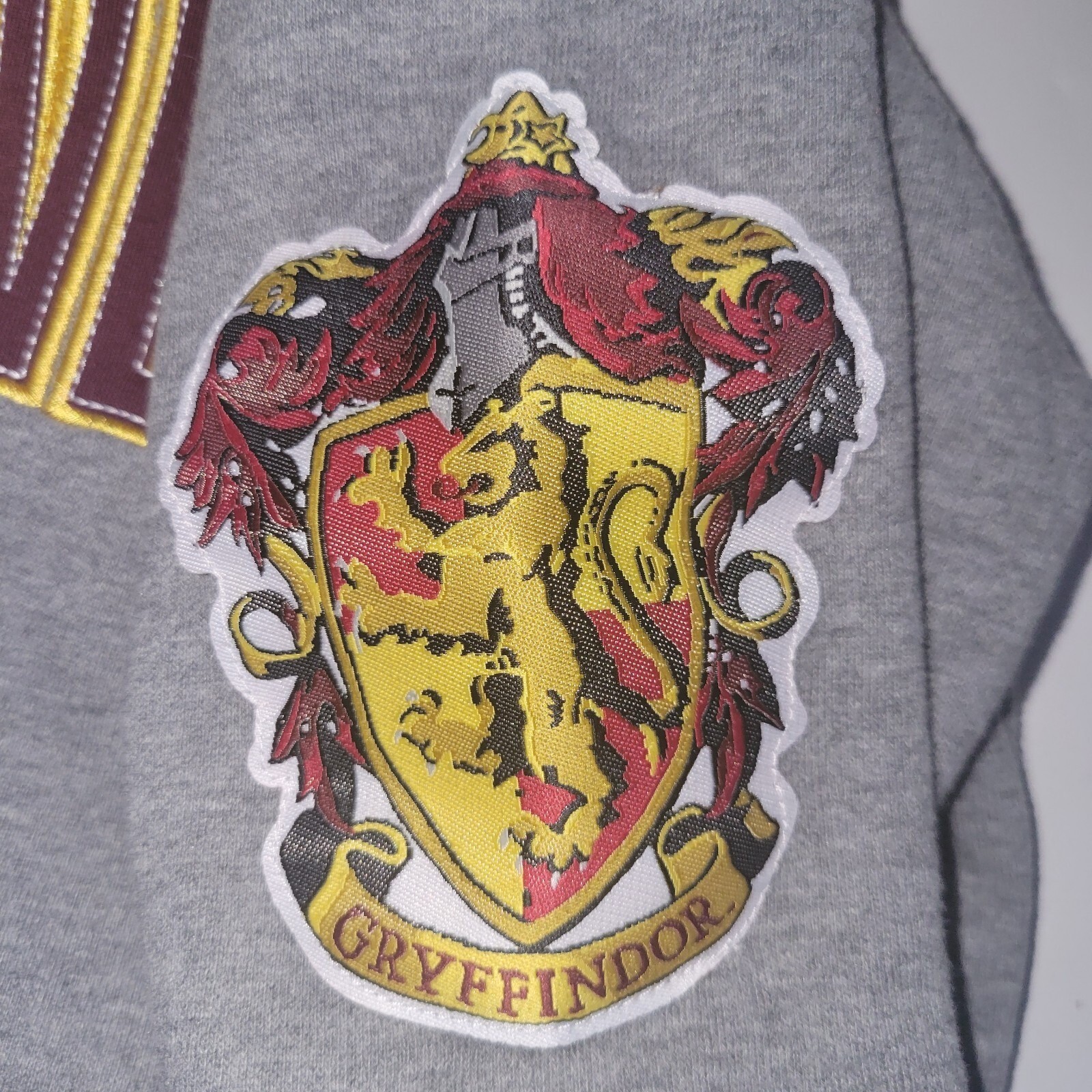 Harry Potter Gryffindor Long Sleeve Sweatshirt Size XS Gray Universal