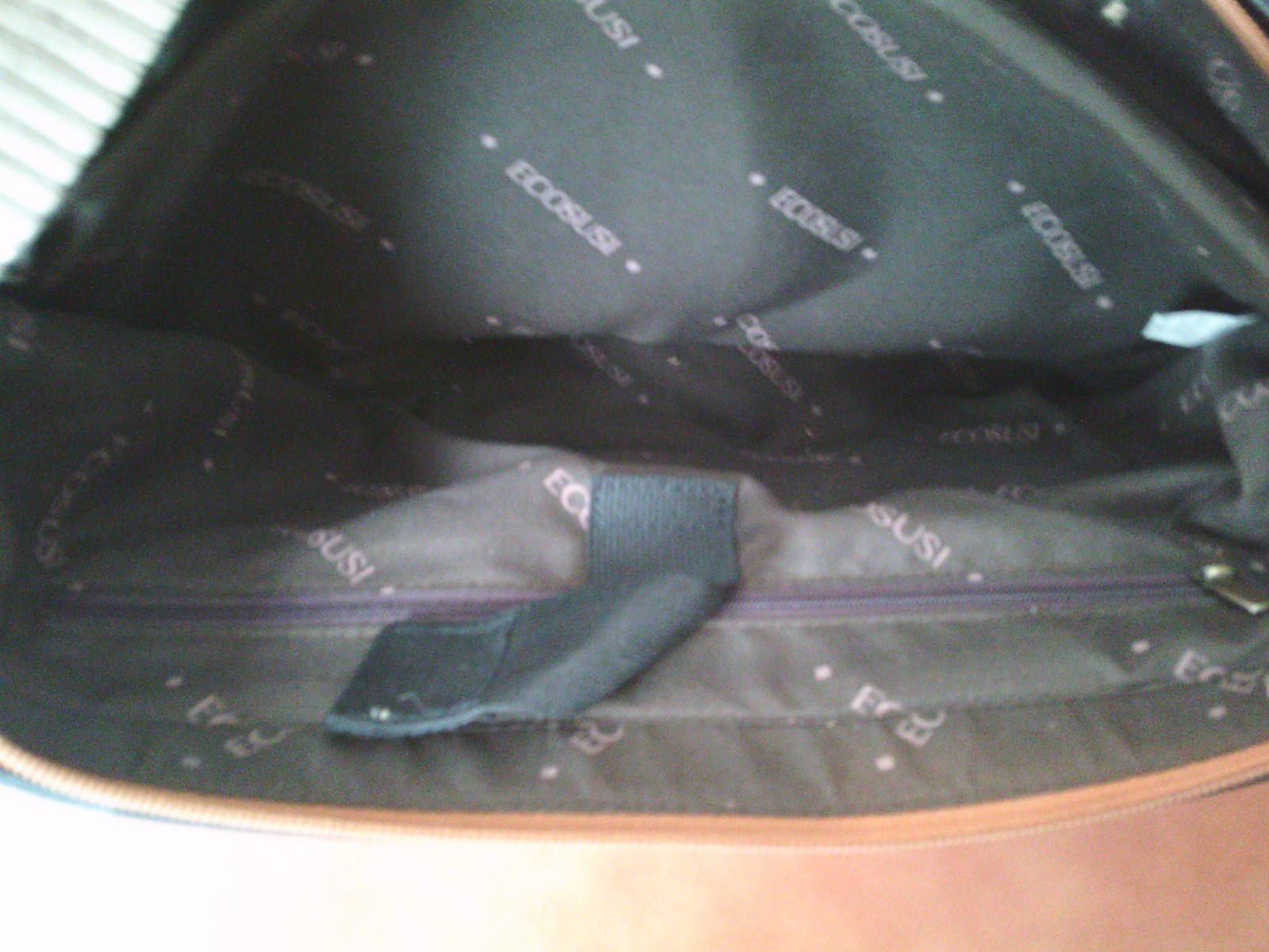 ECOSUSI VEGAN LEATHER VINTAGE BRIEFCASE