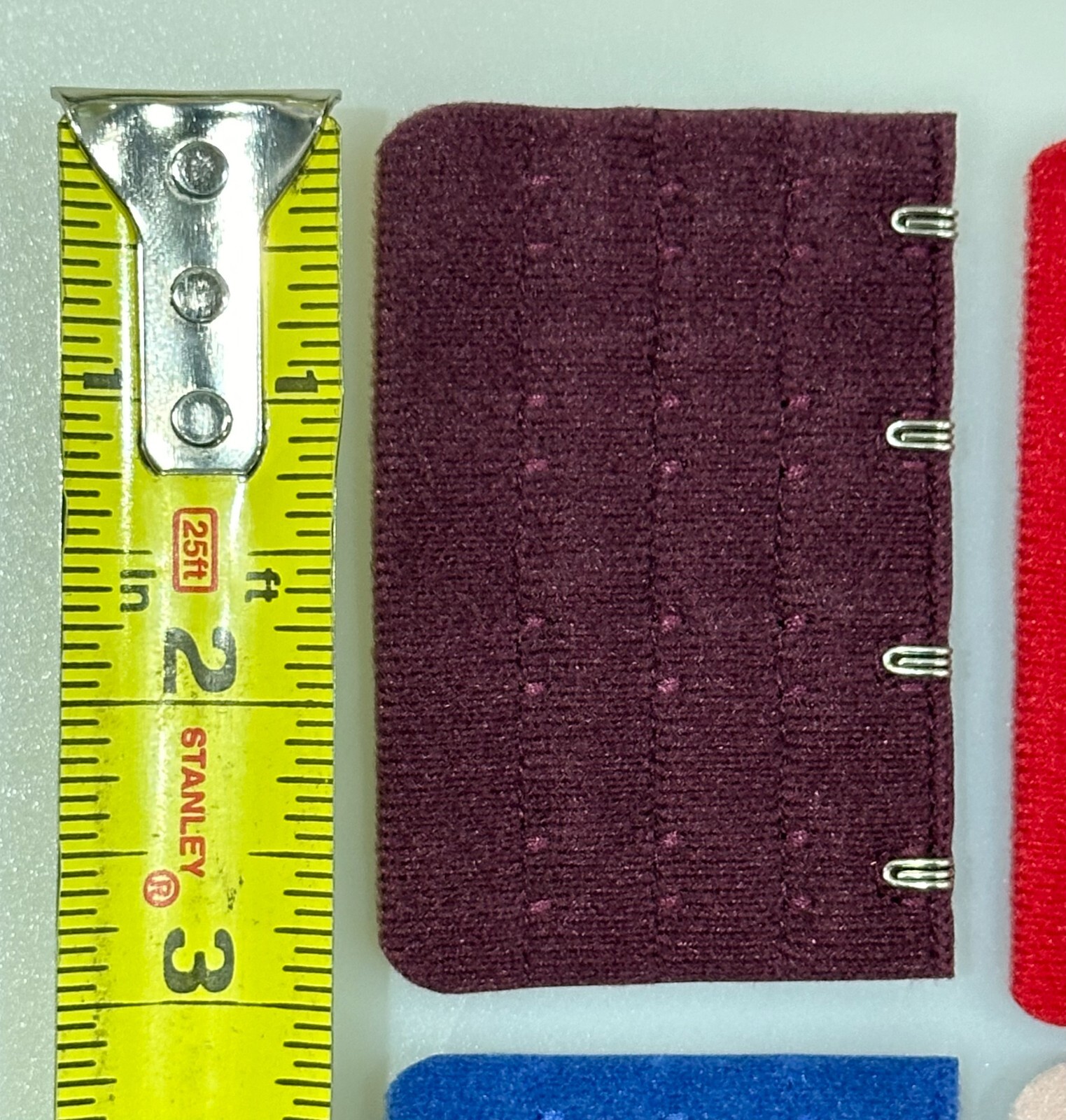 Bra Extender 4 Hooks Pre Packed Assorted Colors Ships from Illinois (6 pcs)