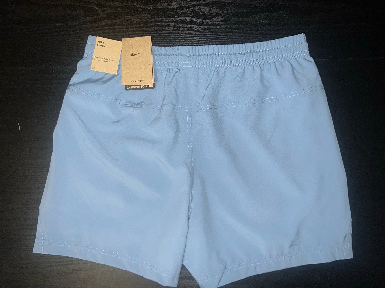 NIKE FORM DRI FIT MEN’S UNLINED VERSATILE 5″ TRAINING SHORTS BLUE FN4347-486 M