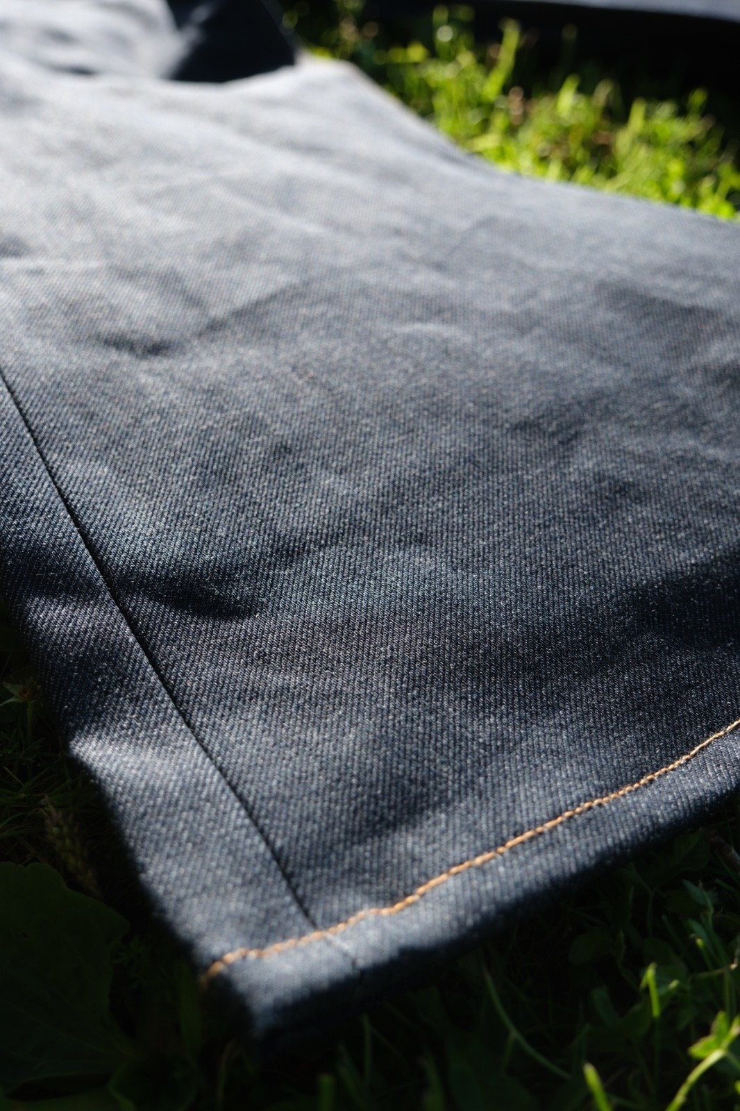 Heavy Raw Indigo Wide Leg Jeans – Handmade in Los Angeles – Multiple Sizes!