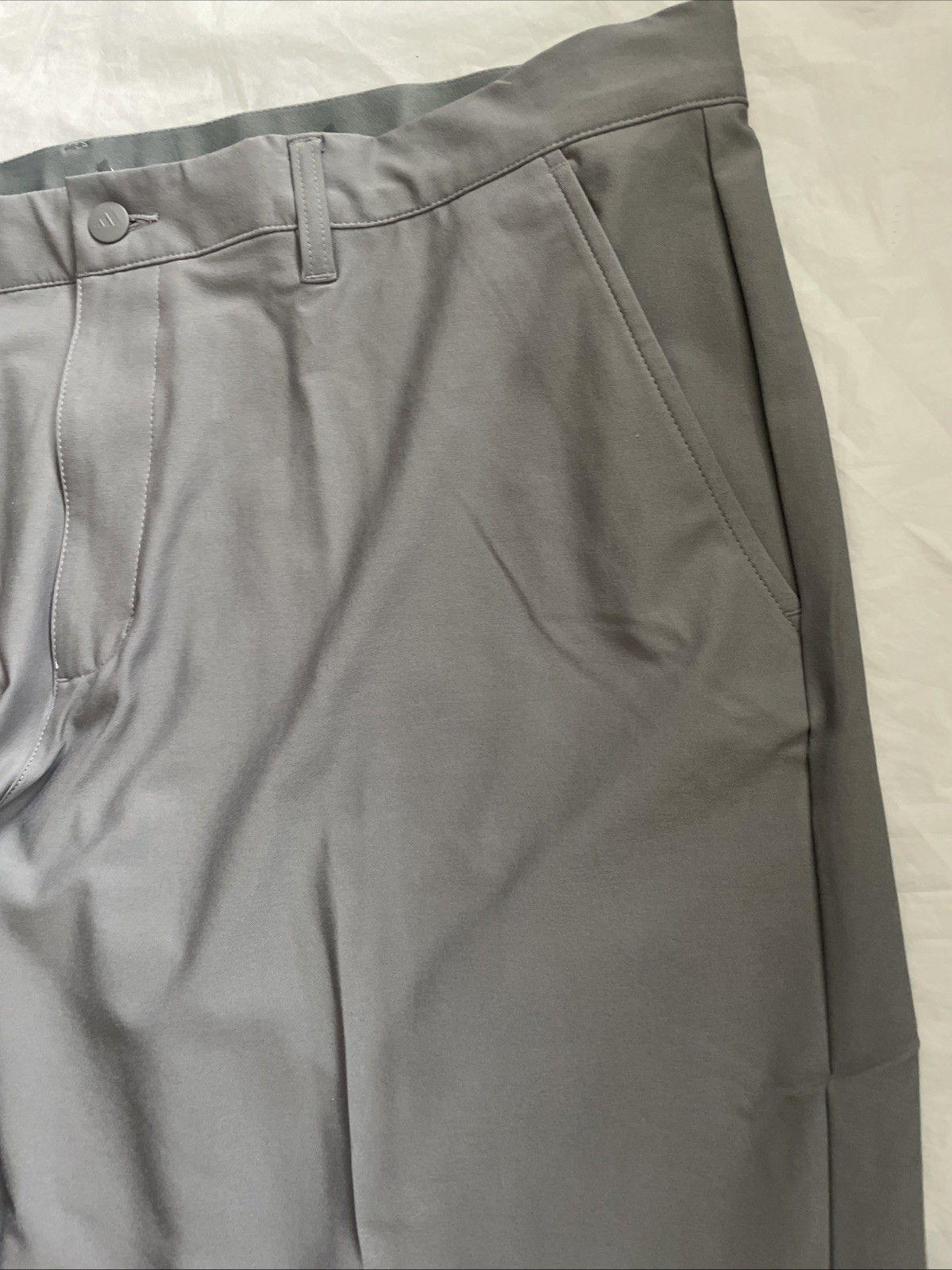 Adidas Mens Ultimate 365 Gray Golf Pants Tag Sz. 32X32 Measures 34WX32L See De