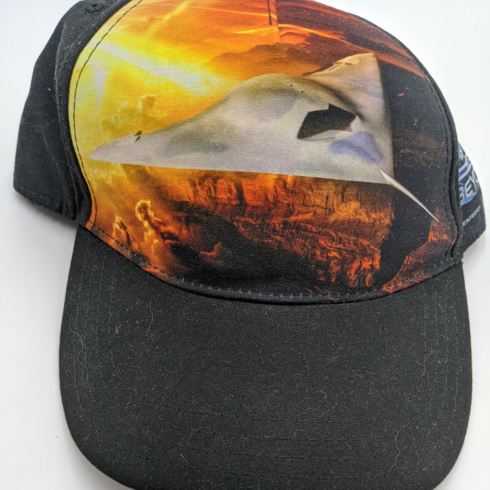 Boeing Above and Beyond Black Baseball Cap Hat Stealth Bomber Plane B-2