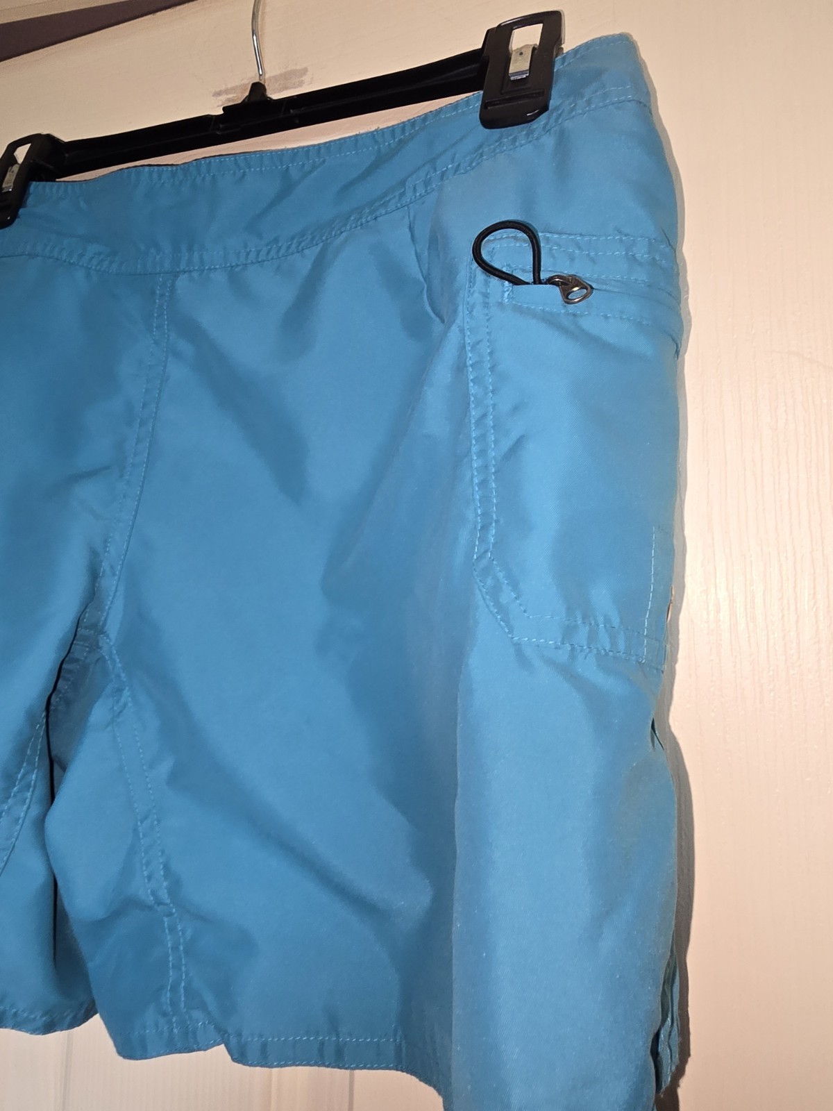 Patagonia Snap & Lace Up Tie Waist 5.5″ Shorts TEAL (Women’s Size 8) PRE-OWNED