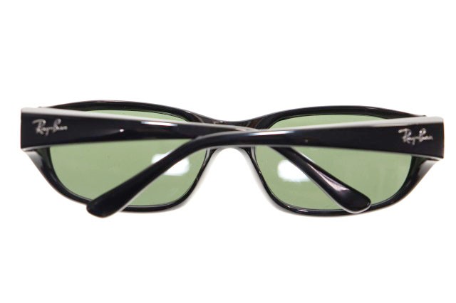 Ray-Ban RB2016 Plastic Sunglasses Black Green