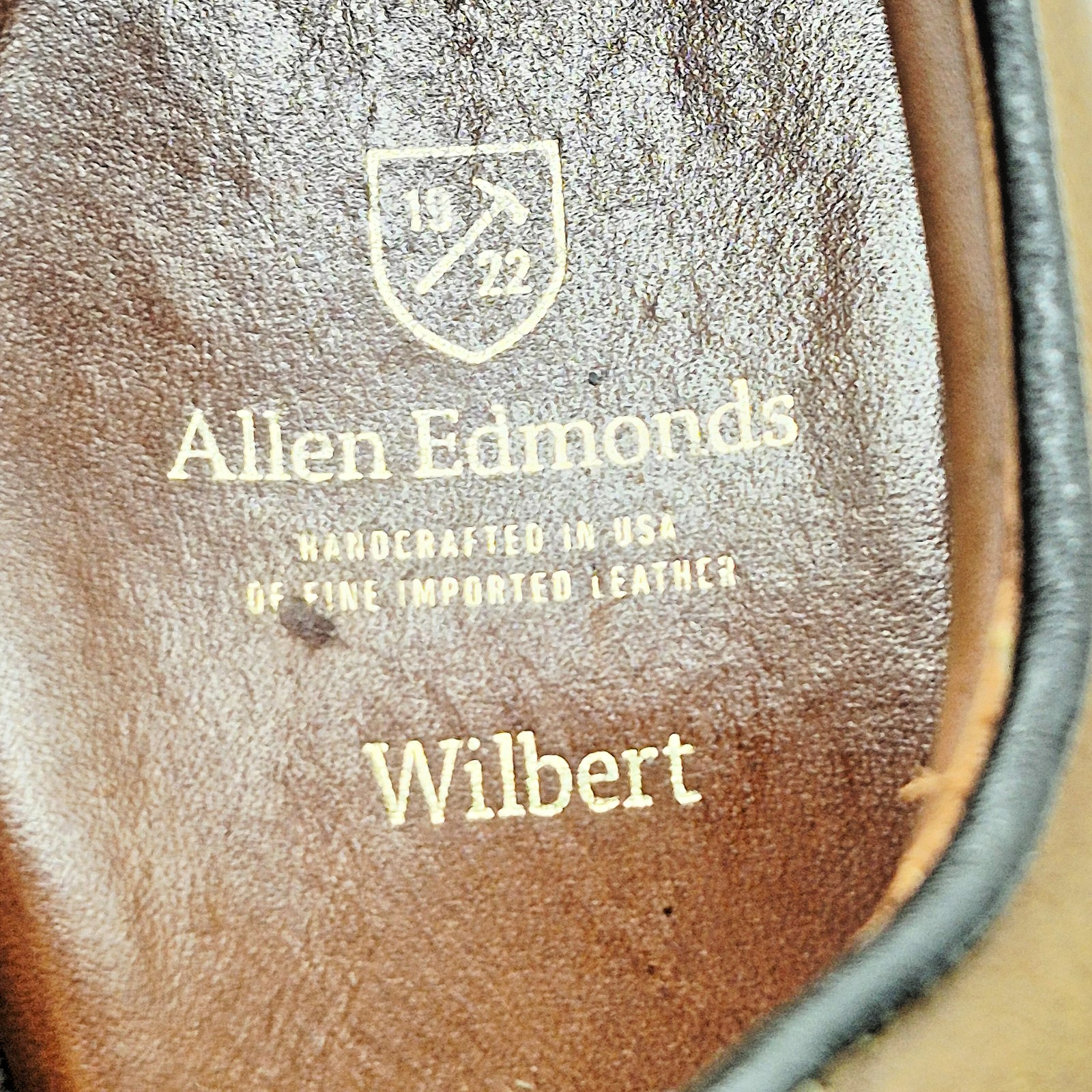 Allen Edmonds Wilbert Leather Split Moc Derby Oxford Shoes Men’s Size 9.5 D 1932