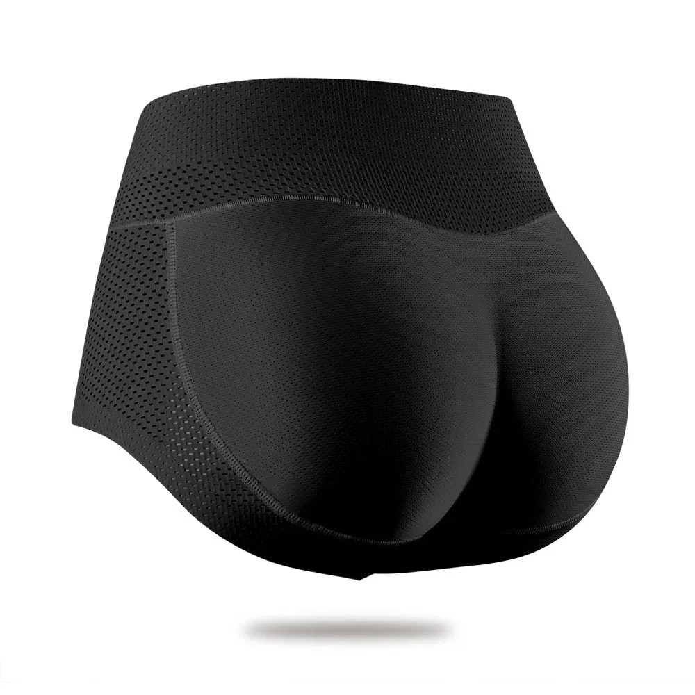 Women Seamless Padded Panties Butt Lifter Hip Enhancer Panty Shapewear-Underwear