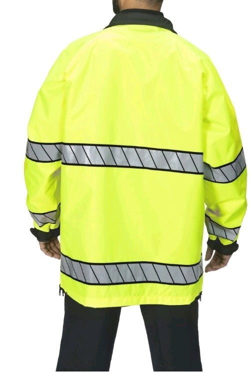 🛑Blauer 233R B.DRY Reversible Rain Jacket Hi-Vis Yellow SAFETY NWT L WORKWEAR
