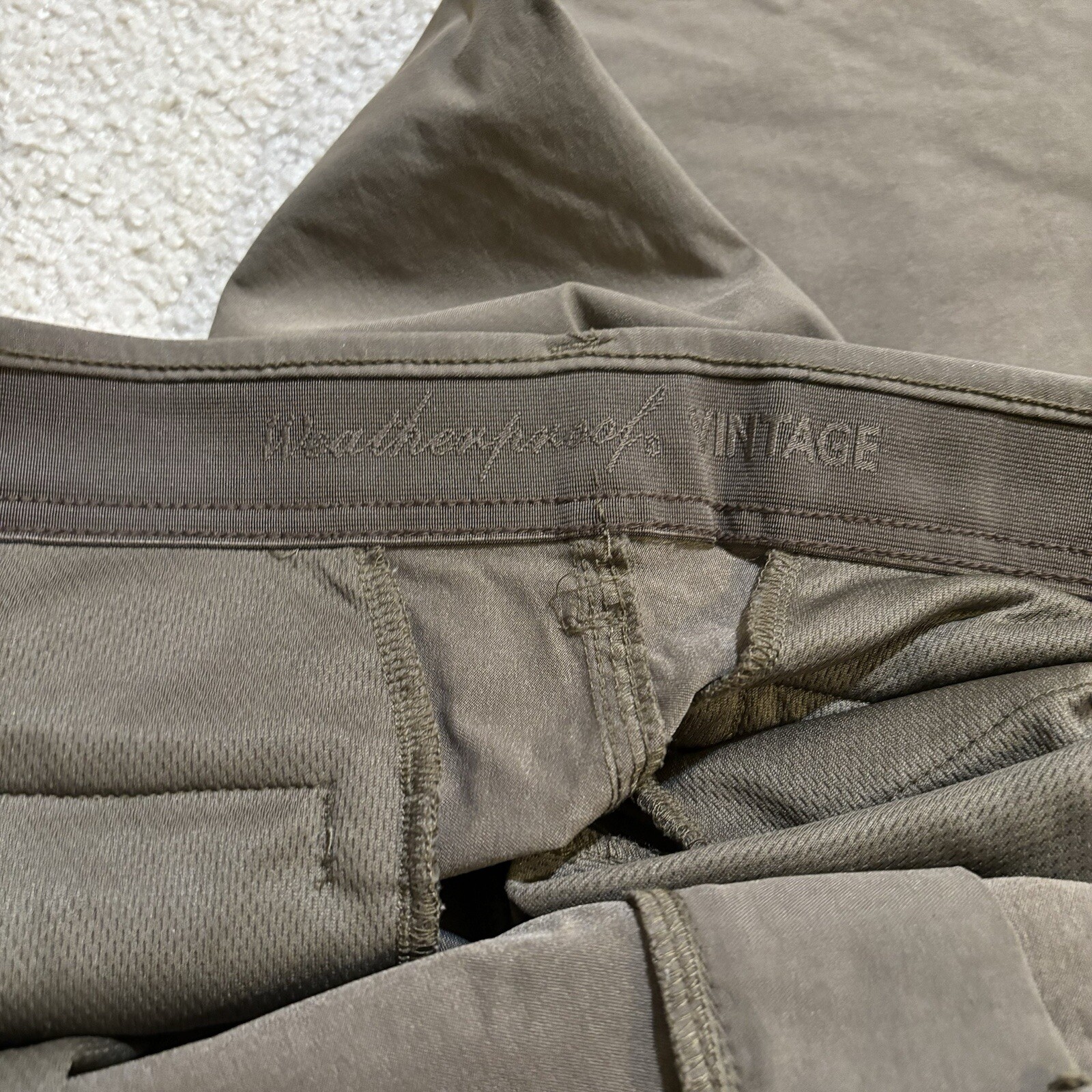 Weatherproof Vintage Men’s Tech Pant 38×29 Casual Khaki Pants Travel Tan