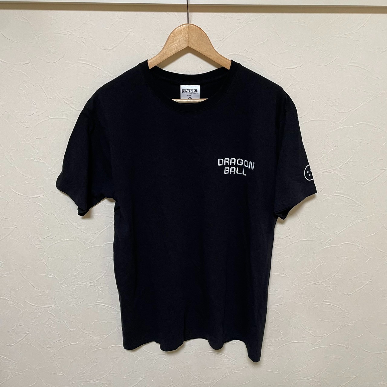 Dragon Ball T-Shirt XL Black Embroidered Logo Shimamura 2026 limited JAPAN NEW