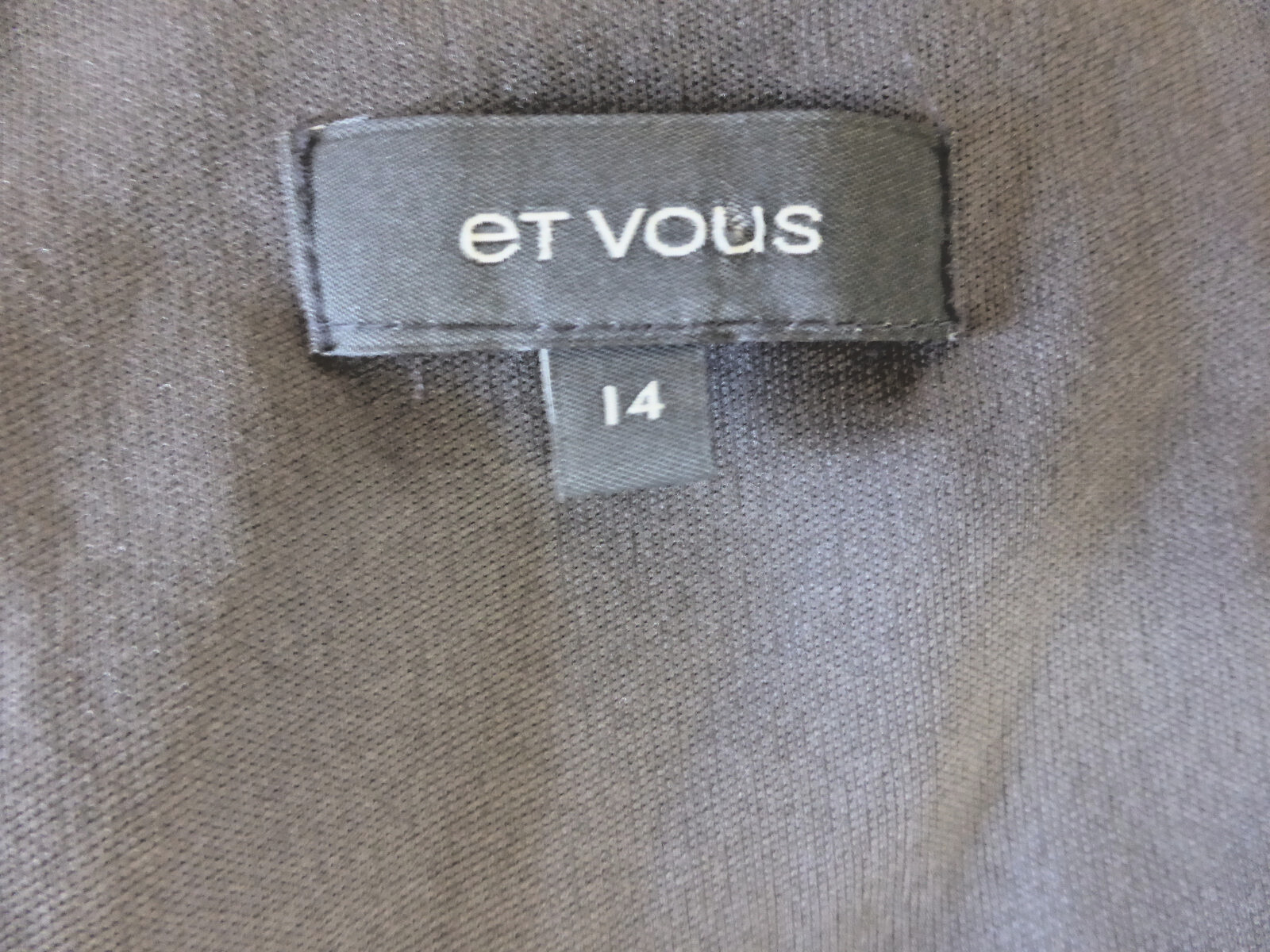 et vous Matalan Loose Blouse Tunic Top Size 14 Grey Purple and Pink Floral