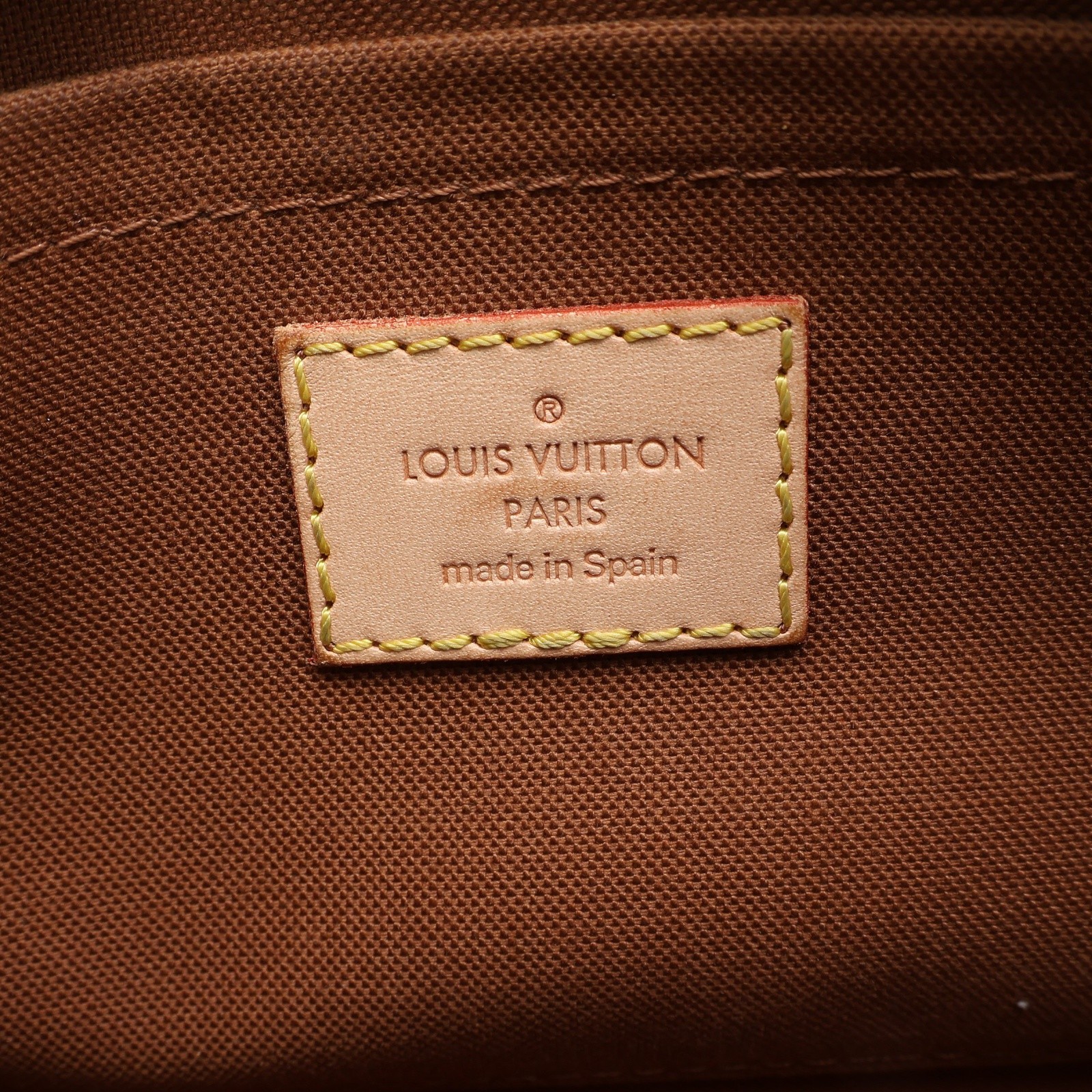 LOUIS VUITTON Multi Pochette Accessoires Shoulder Bag Monogram Canvas Brown