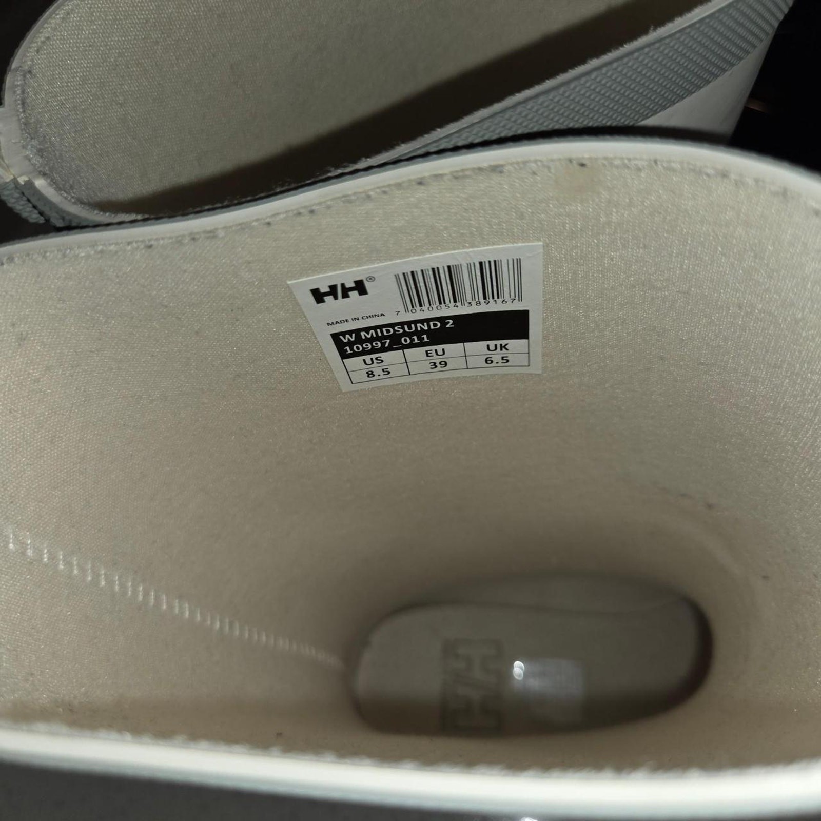 Helly hansen white rain boots