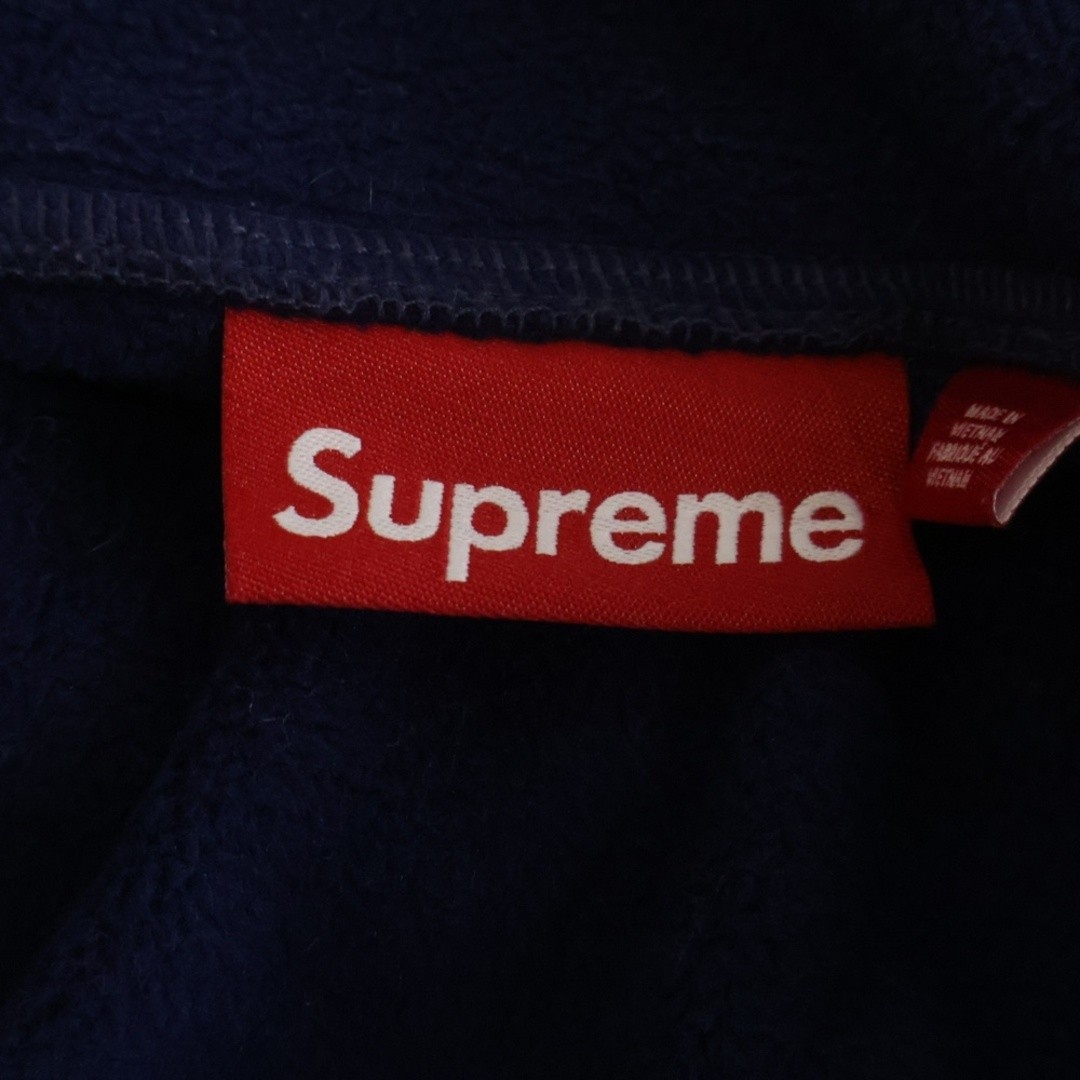 Supreme 24aw Polar tech Face Half-zip Hooded Hoodie Used b4d3d12c7549992d290fe10