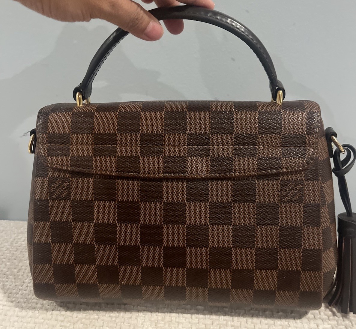 Authentic Louis Vuitton Croisette Damier Ebene