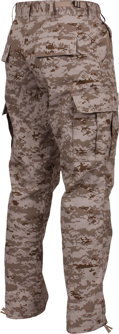 Desert Digital Camouflage Military BDU Cargo Bottoms Fatigue Trouser Camo Pants