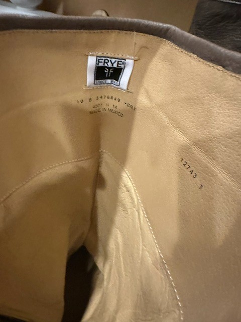 Frye Phillip Harness Tall boots Whiskey color, size 10 M