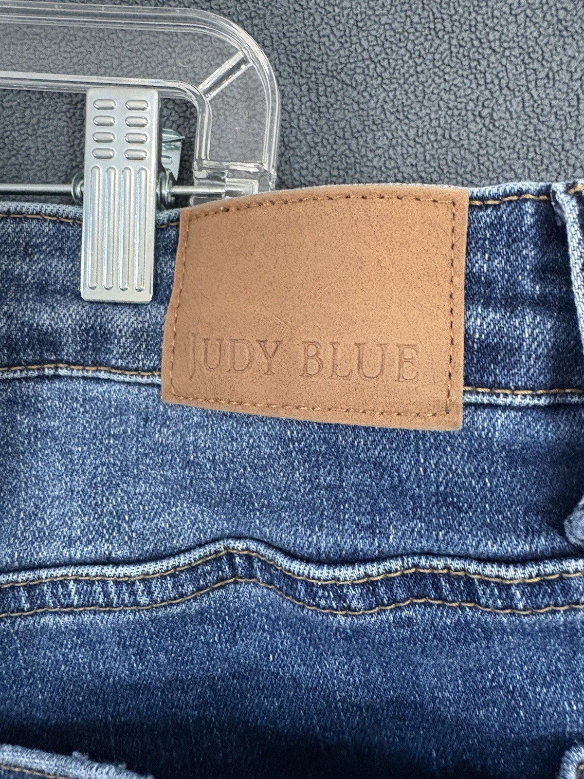 Judy Blue Jeans Womens Size 22 Slim Stretch Distressed High Waist Denim JB88776