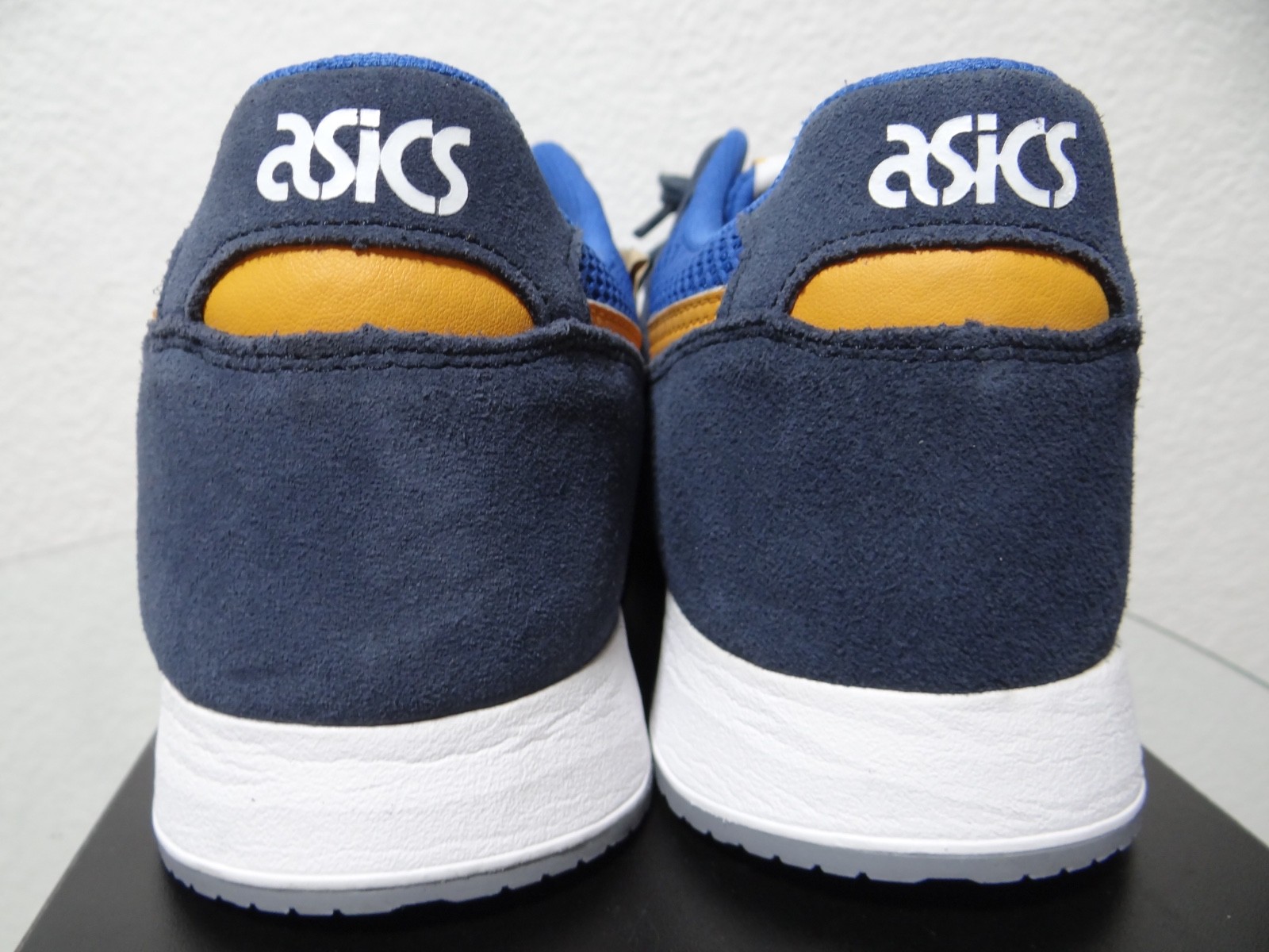 ASICS Lyte Classic ‘Blue Yellow’ Men’s 13 Retro Sneakers 1201A449 Rare NEW NWOB