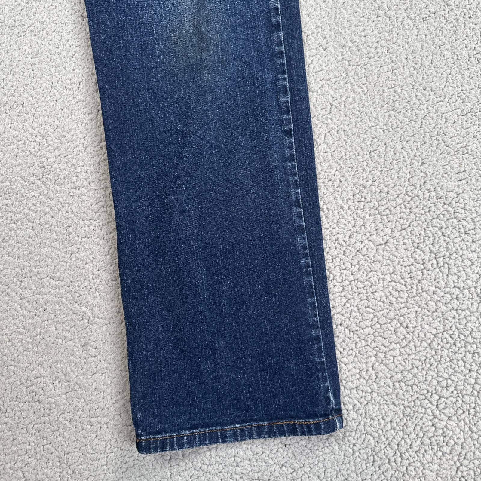 All American Clothing Co Straight Leg Jeans Men 36×32 Blue Dark Wash Made in USA