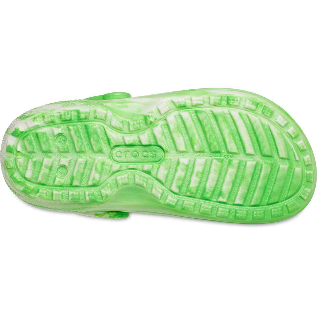 Crocs Classic Lined Glow-in-the-Dark Marbled Clog