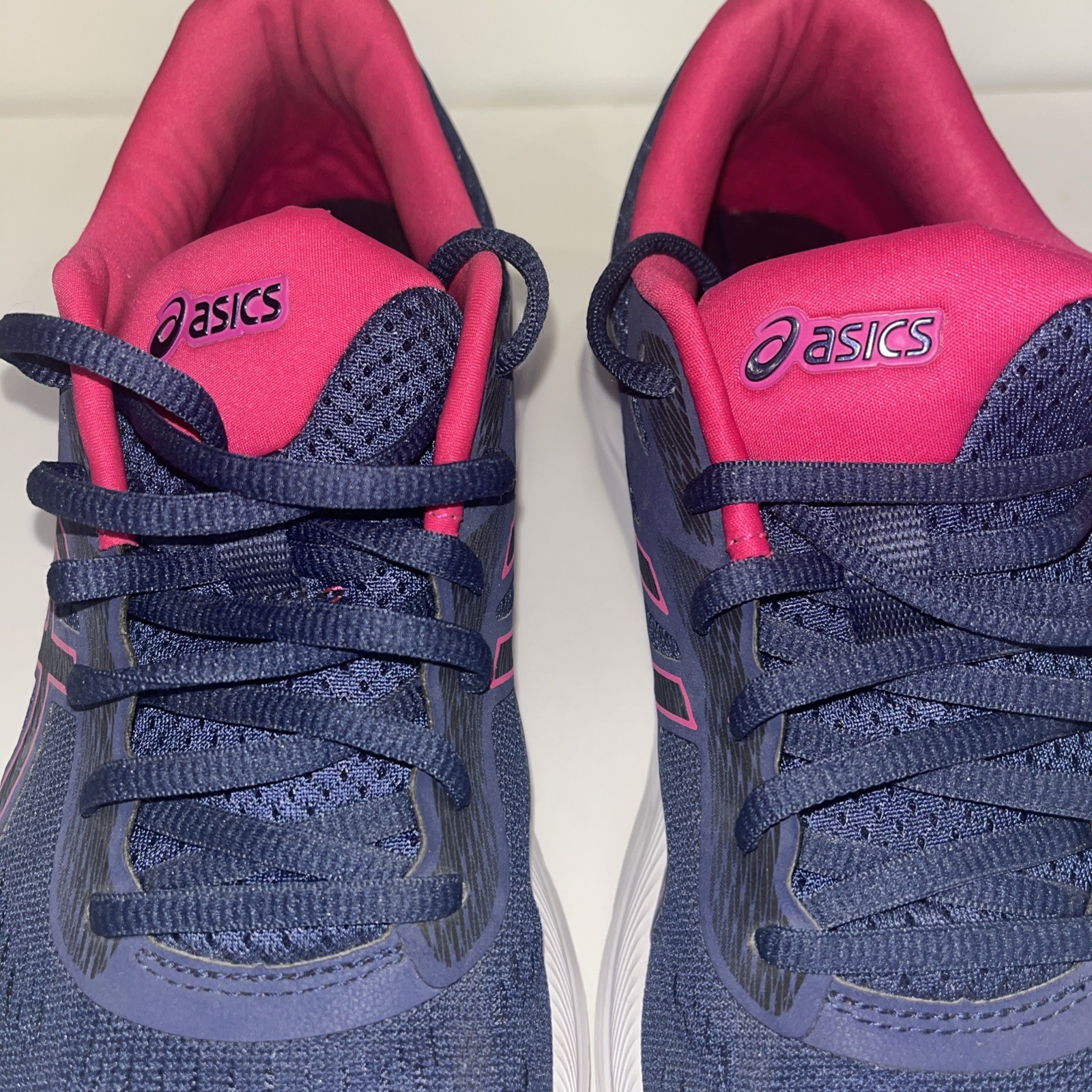 Asics Gel Excite 6 Running Shoes Women’s 9 Navy/Pink Sneakers 1012A150