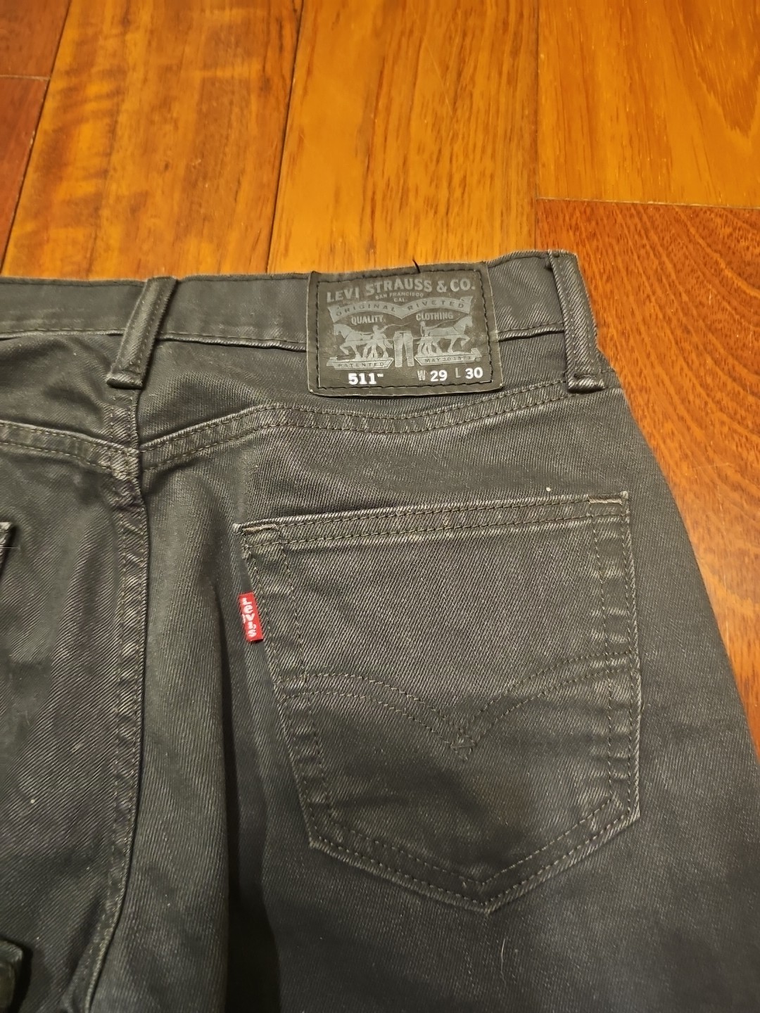 Levi’s 511 Slim Grey Black W 29 L30