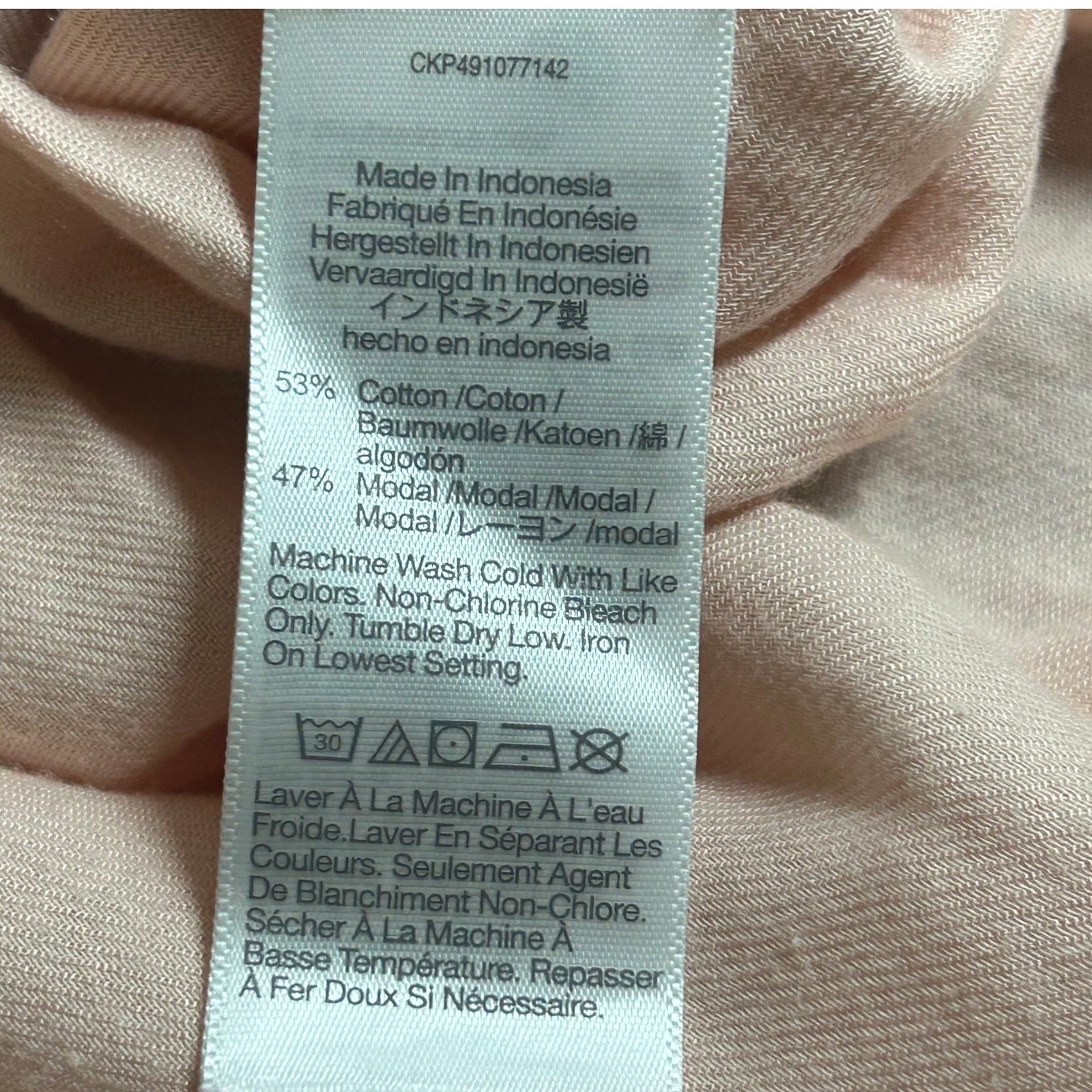 Madewell Womens Dusty Pink Heathered Lightweight Flannel Dolman Button XXS New