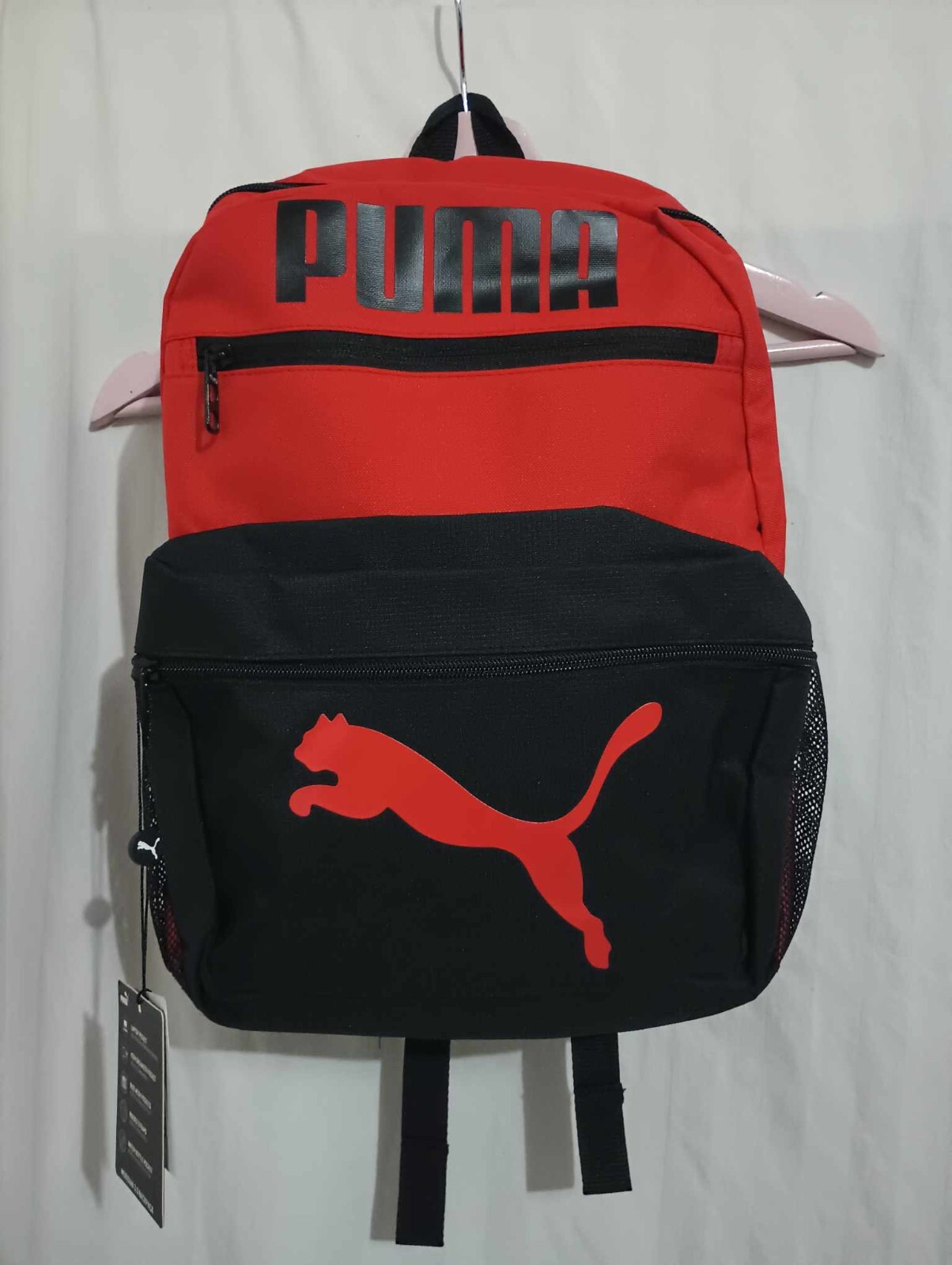 puma backpack red/ black (byt8)
