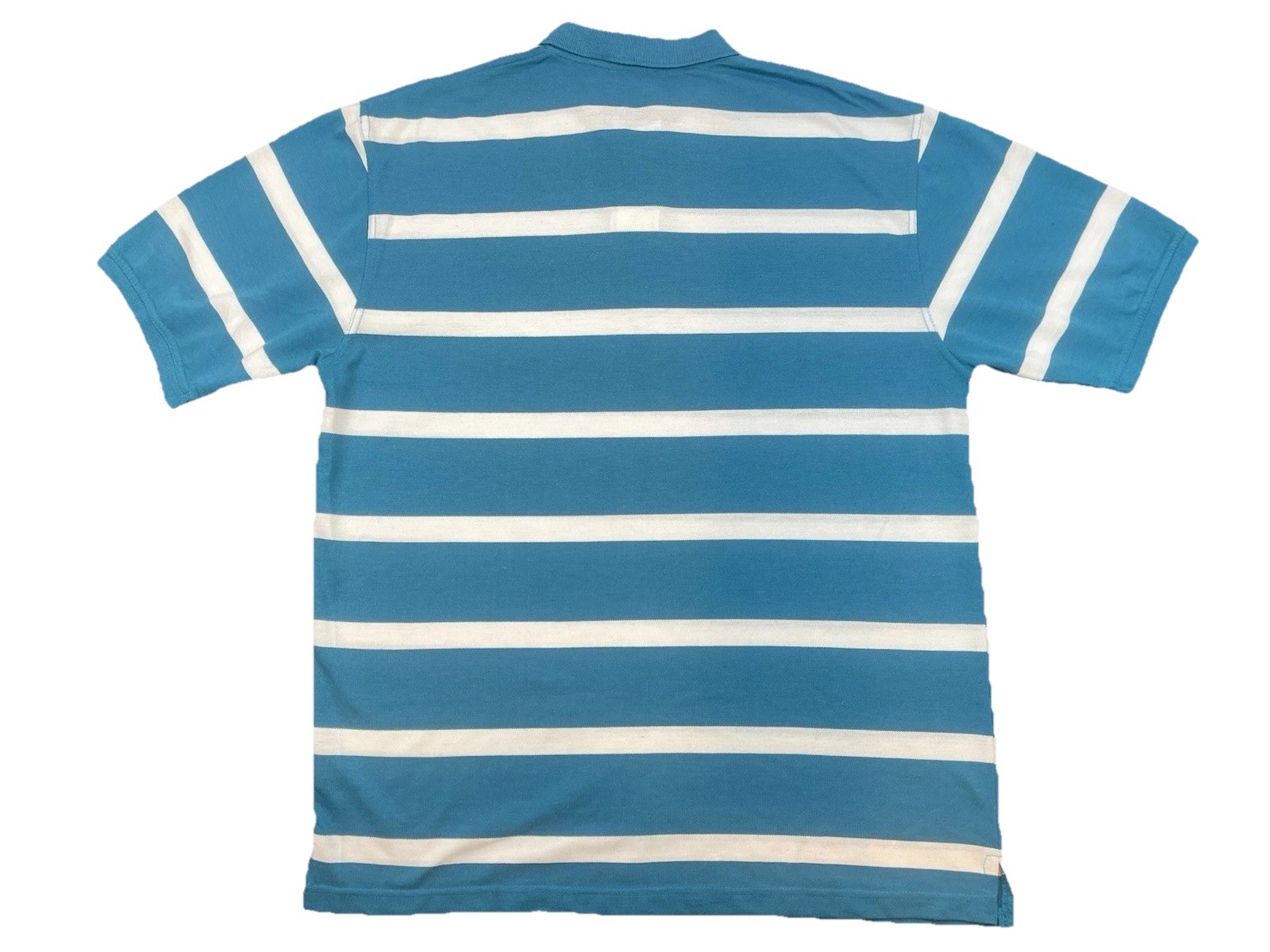 Polo Ralph Lauren Shirt 3x Men Striped Turquoise And White Pull Over