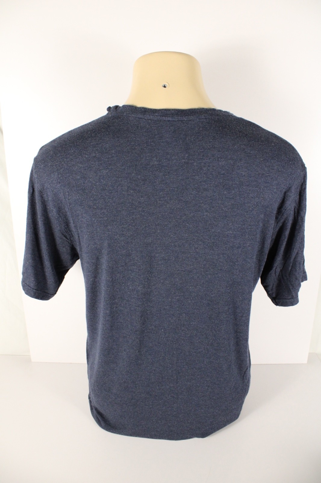 Hanes Blue T-shirt Medium M Super Soft 95% Modal Viscose 5% Spandex Undershirt