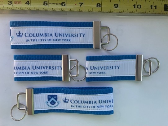 Columbia University Lions Keychain Fob Stocking Stuffer Gift 4 Him Her Mom Dad