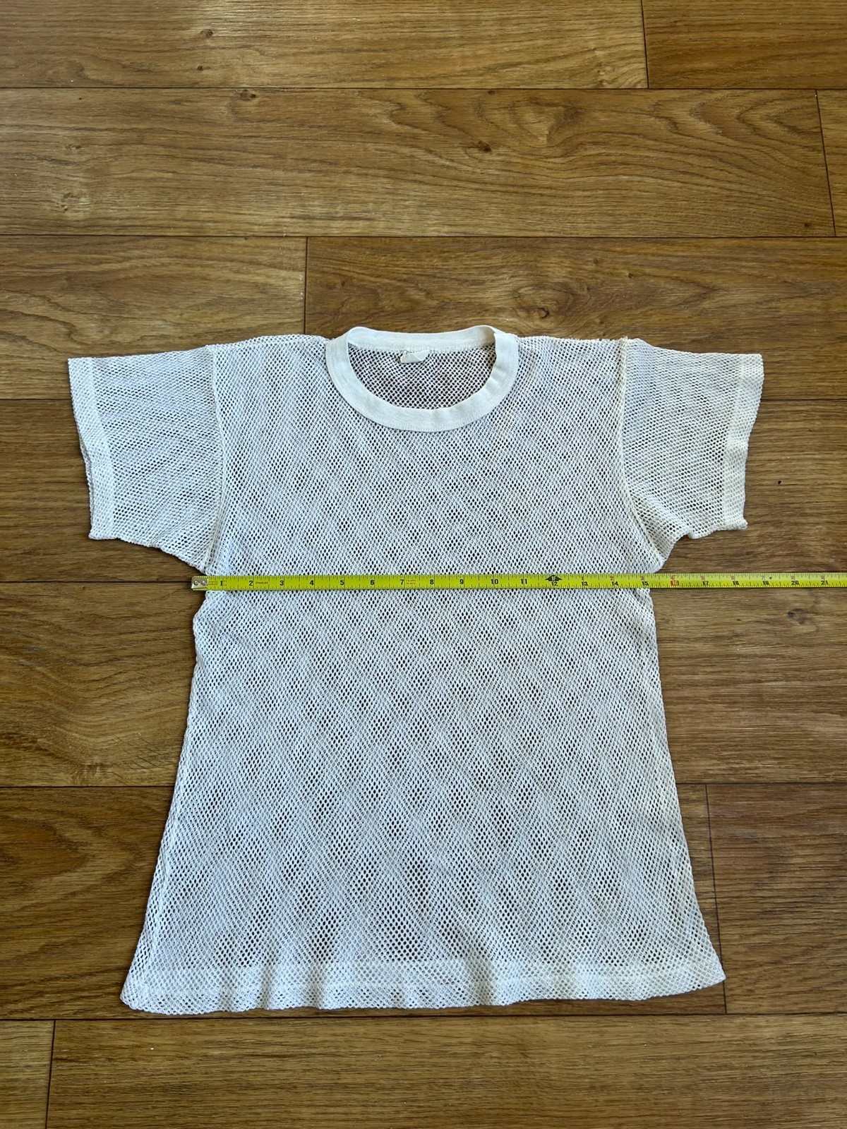 Vintage 60’s BVD tshirt mesh small true vtg