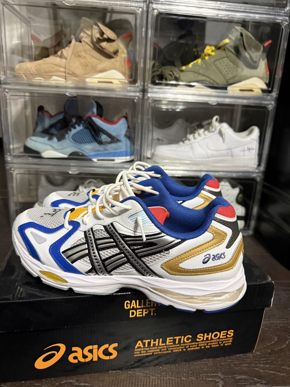USED ASICS Gel-K1011 Gallery Dept. Mental Energy Multi-Color 386926 Size 13M